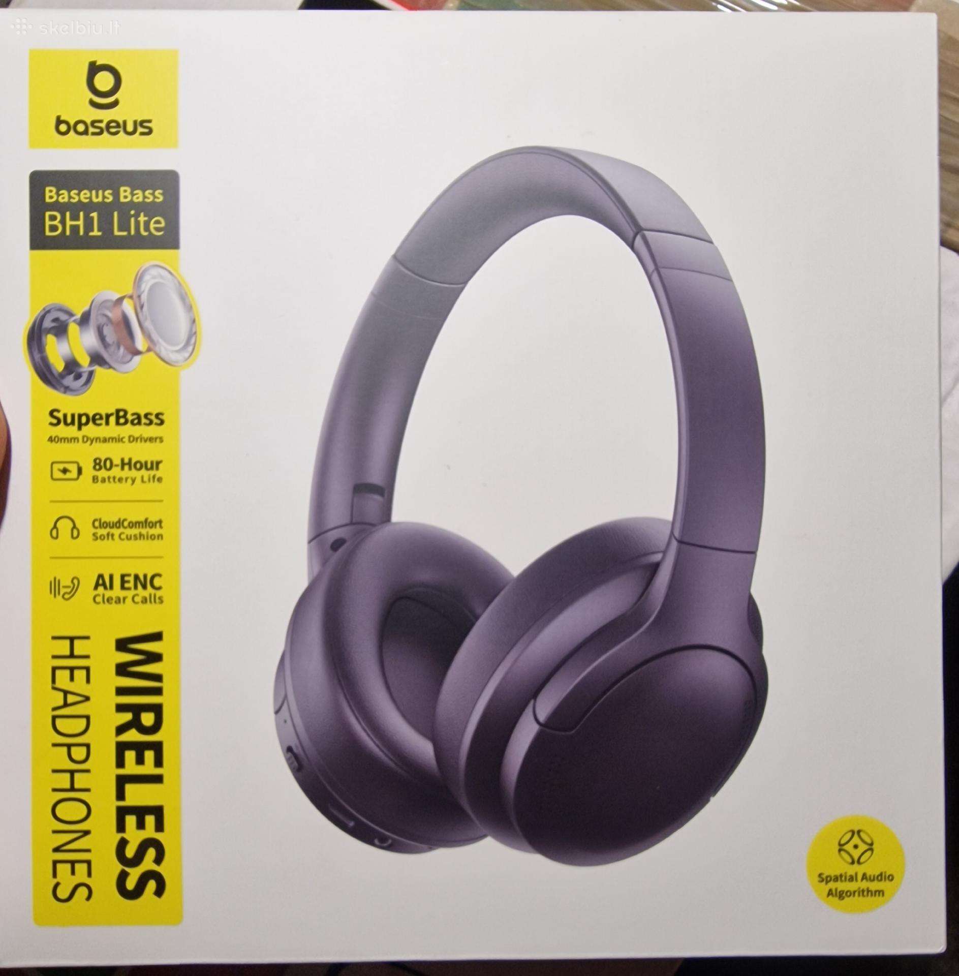 Ausinės Baseus Bass Bh1 lite *naujos