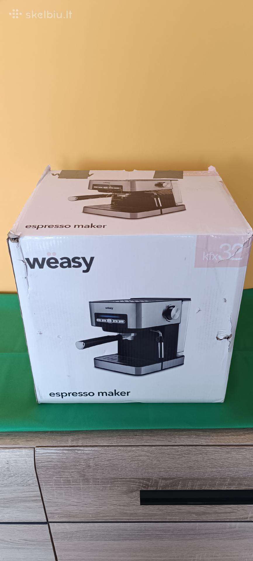 Slėginis espresso kavos aparatas Wasy Kfx32
