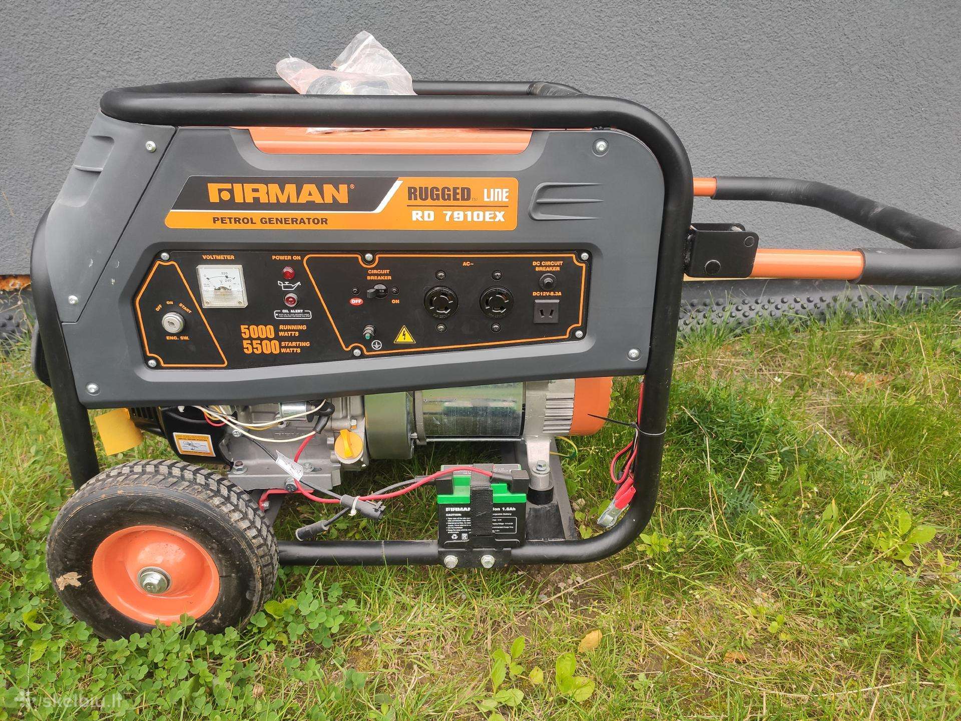 Generatorius 5.5kw. 230v
