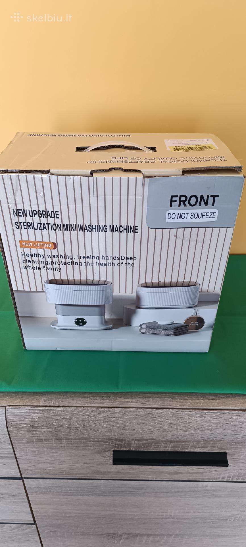 Mini skalbimo mašina su Uv sterilizacija 10l