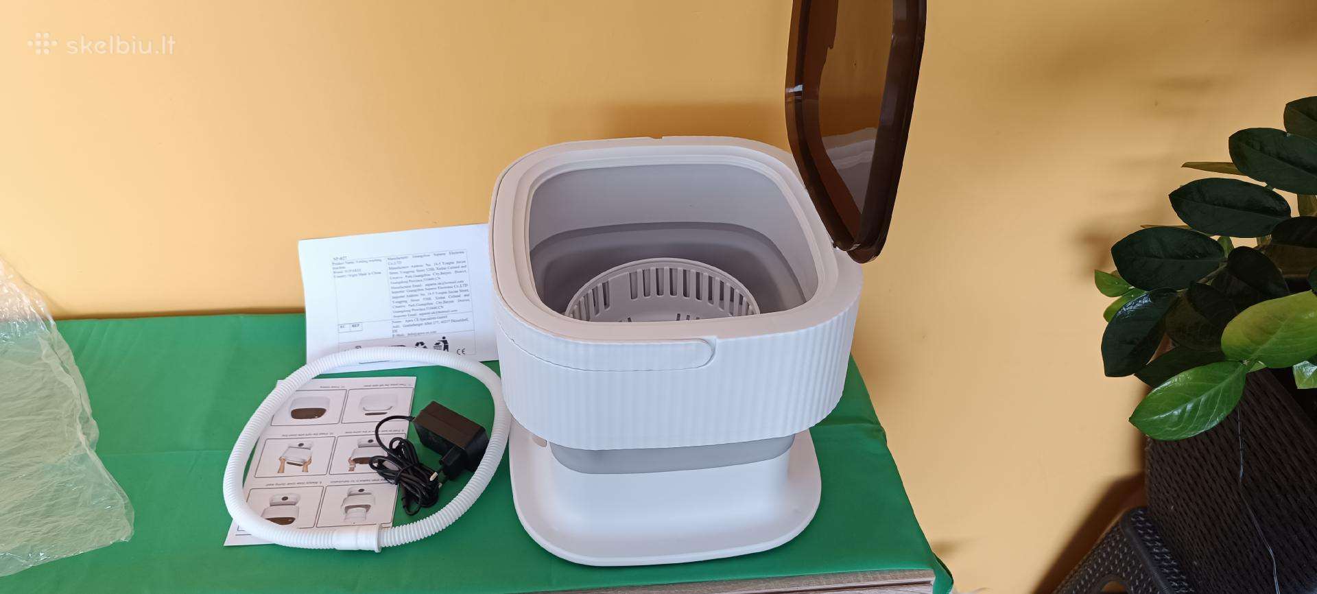 Mini skalbimo mašina su Uv sterilizacija 10l