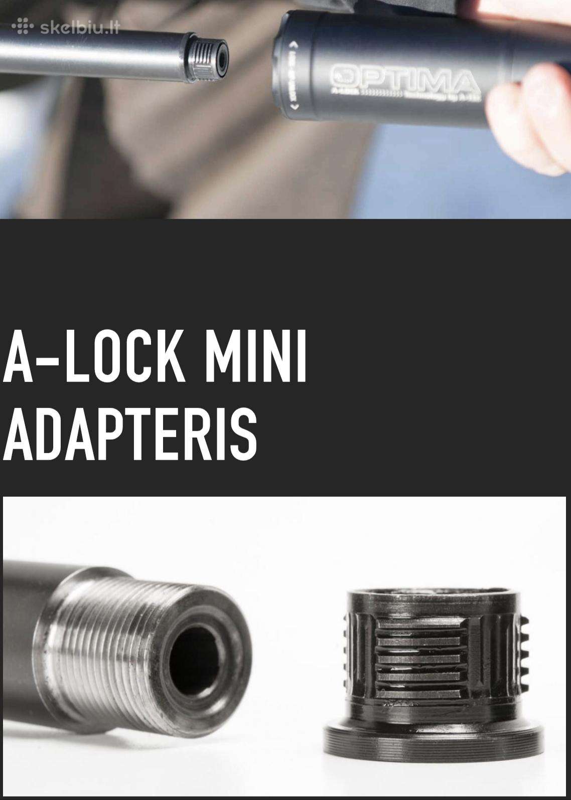 A-tec A-lock Mini sriegio 15x1adapteris