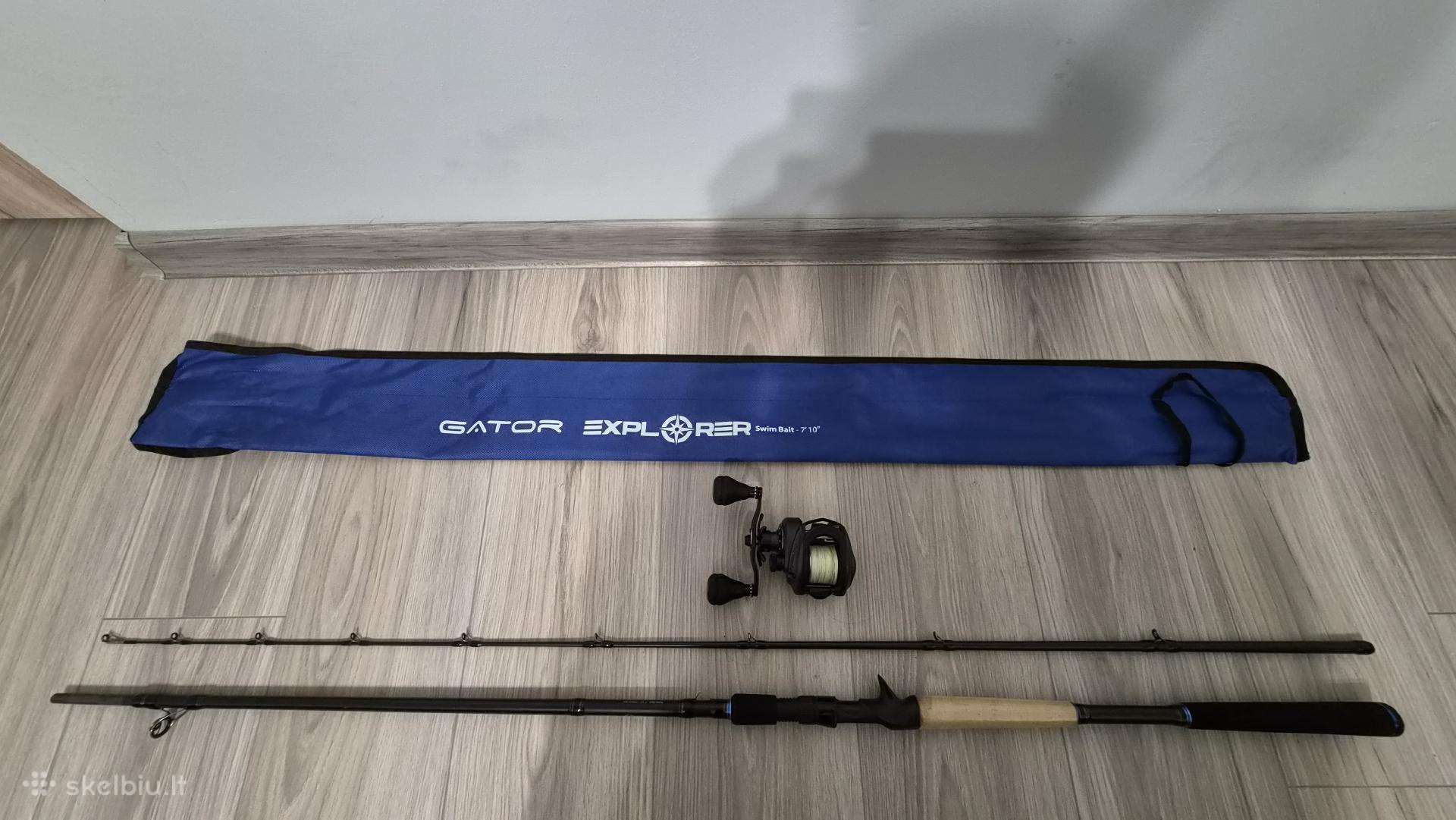 Kastingas Gator Explorer ir Revo Beast komplektas