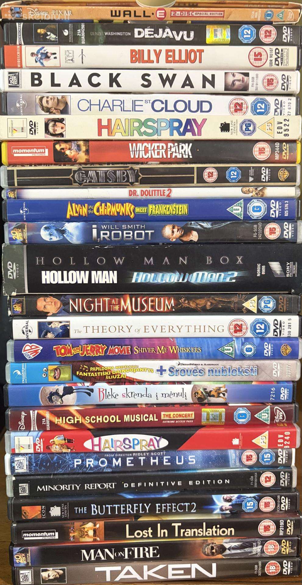Org Dvd diskai
