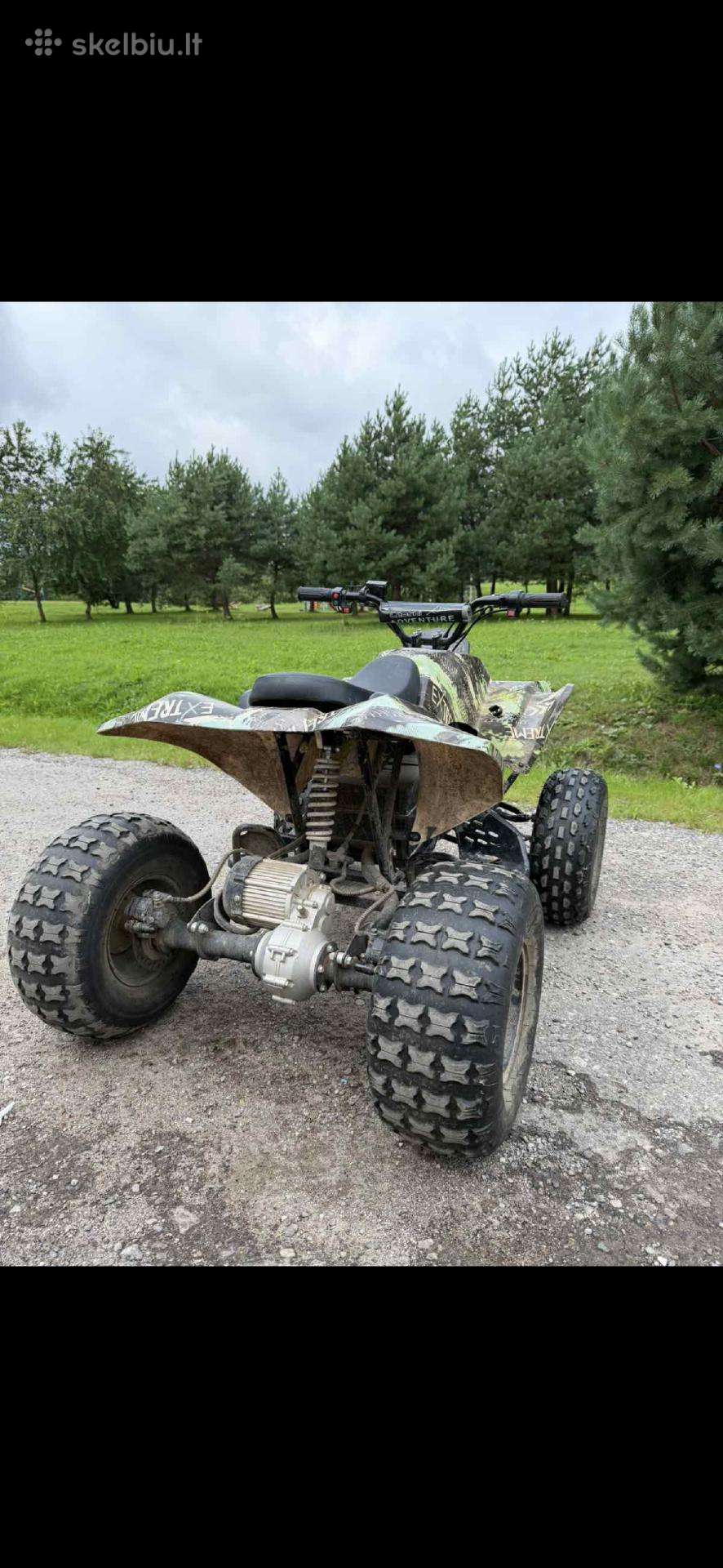 ATV 50cc, keturračiai