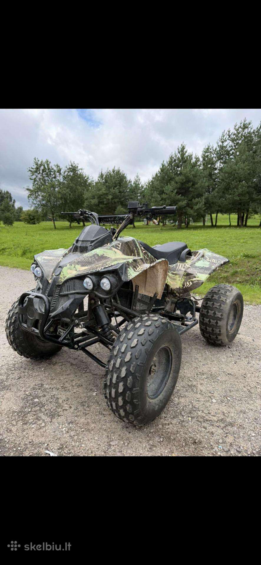 ATV 50cc, keturračiai