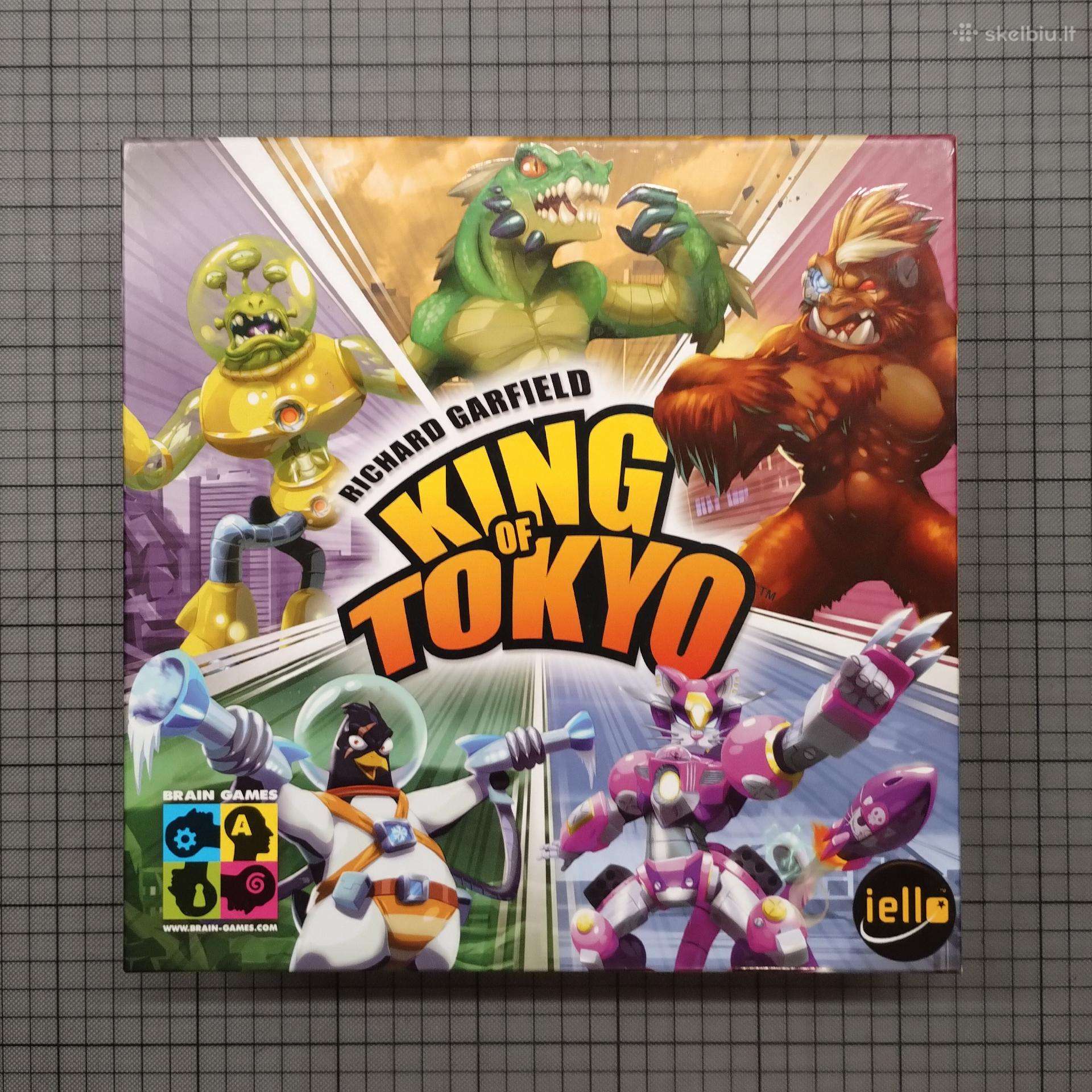 Stalo žaidimas "King of Tokyo"
