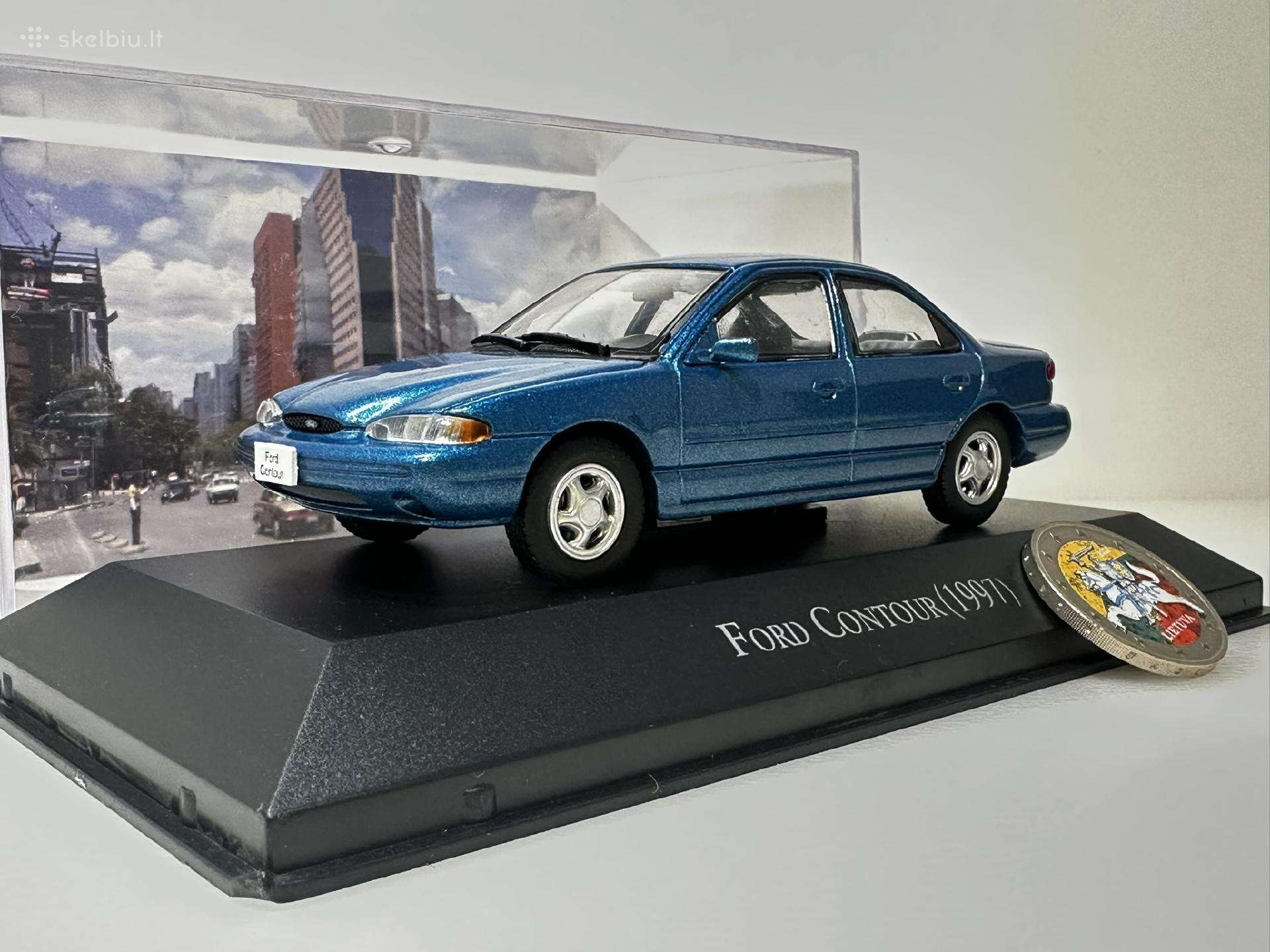 Ford Contour 1997 mėlyna 1:43 Edicola