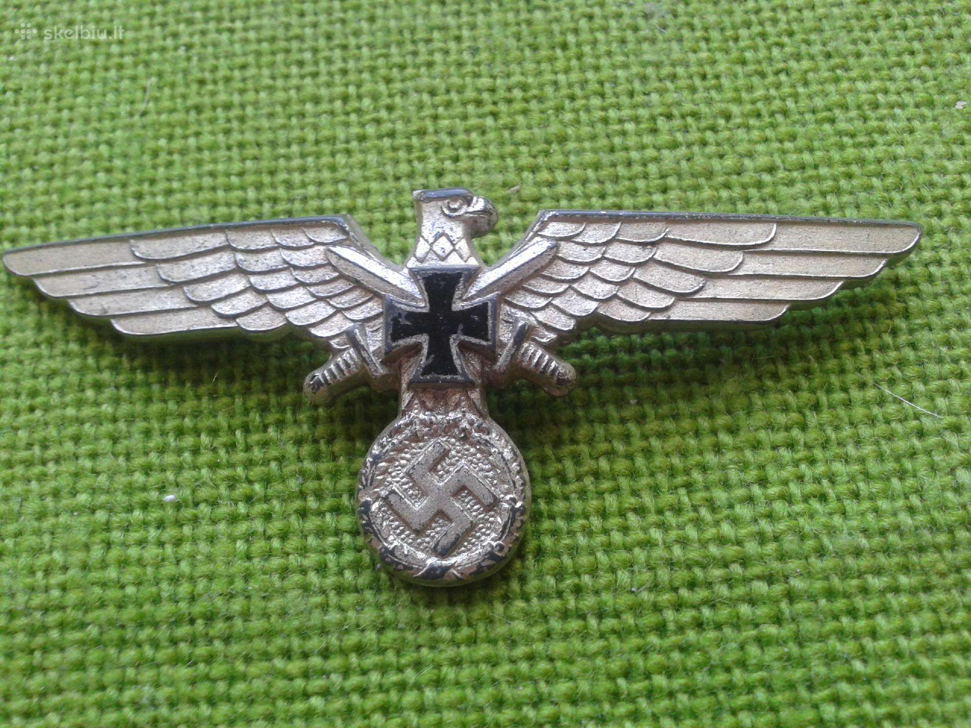 Vokiškas Veteranų sąjungos uniformos erelis
