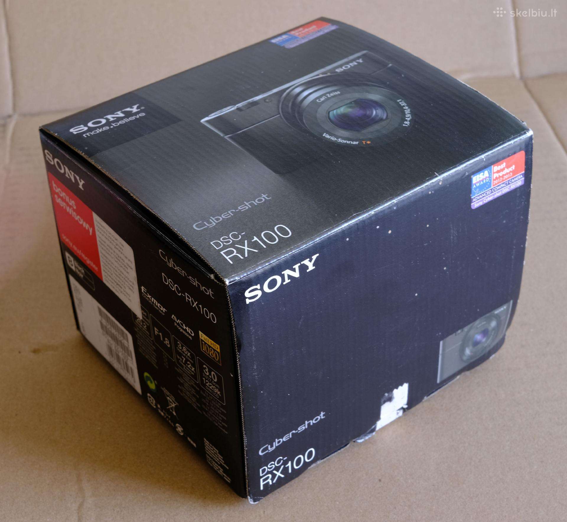 Sony Rx100 puikios būklės 28-100mm 20mpix