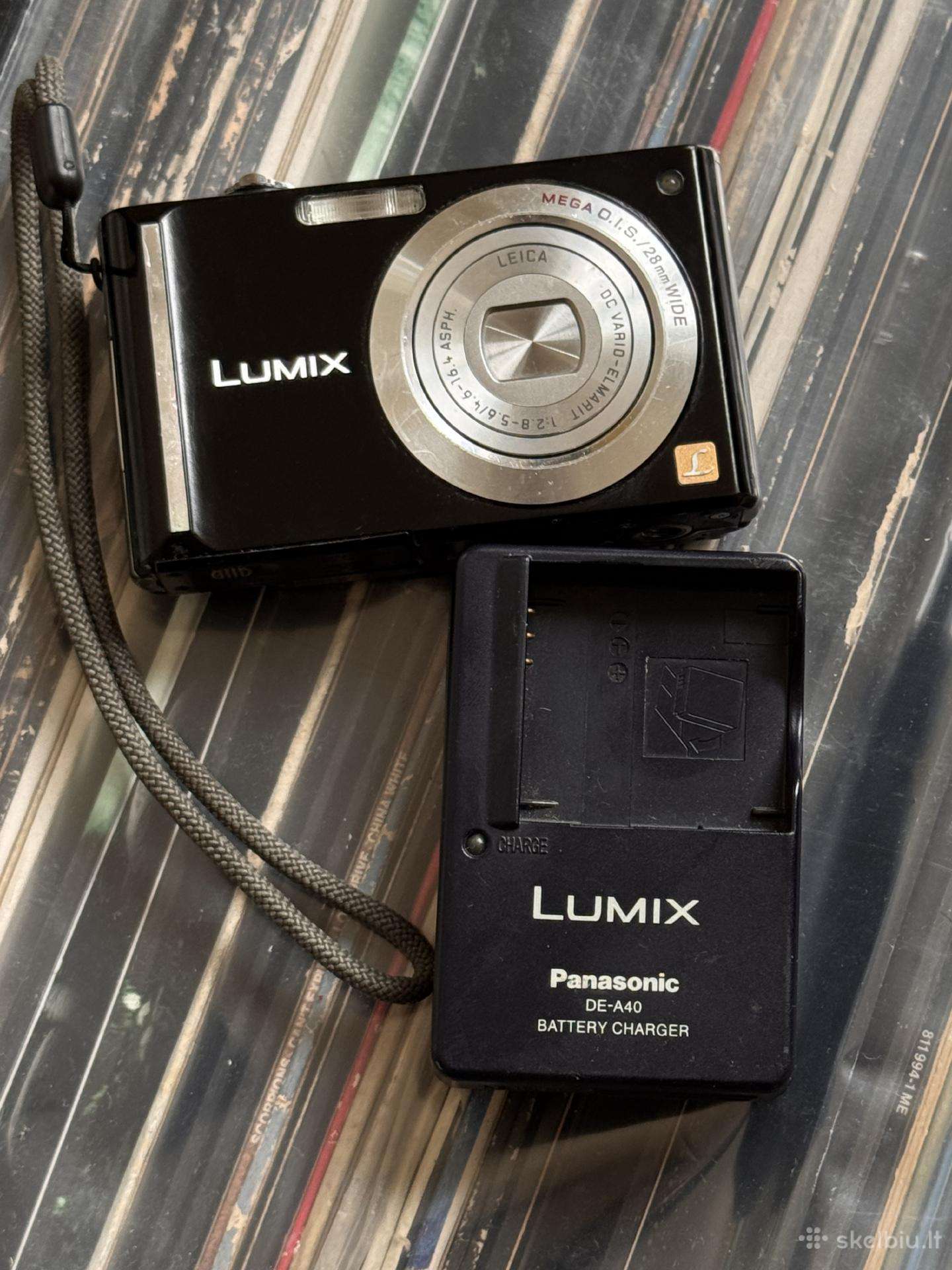 Panasonic Lumix Dmc-fx55 digicam fotoaparatas