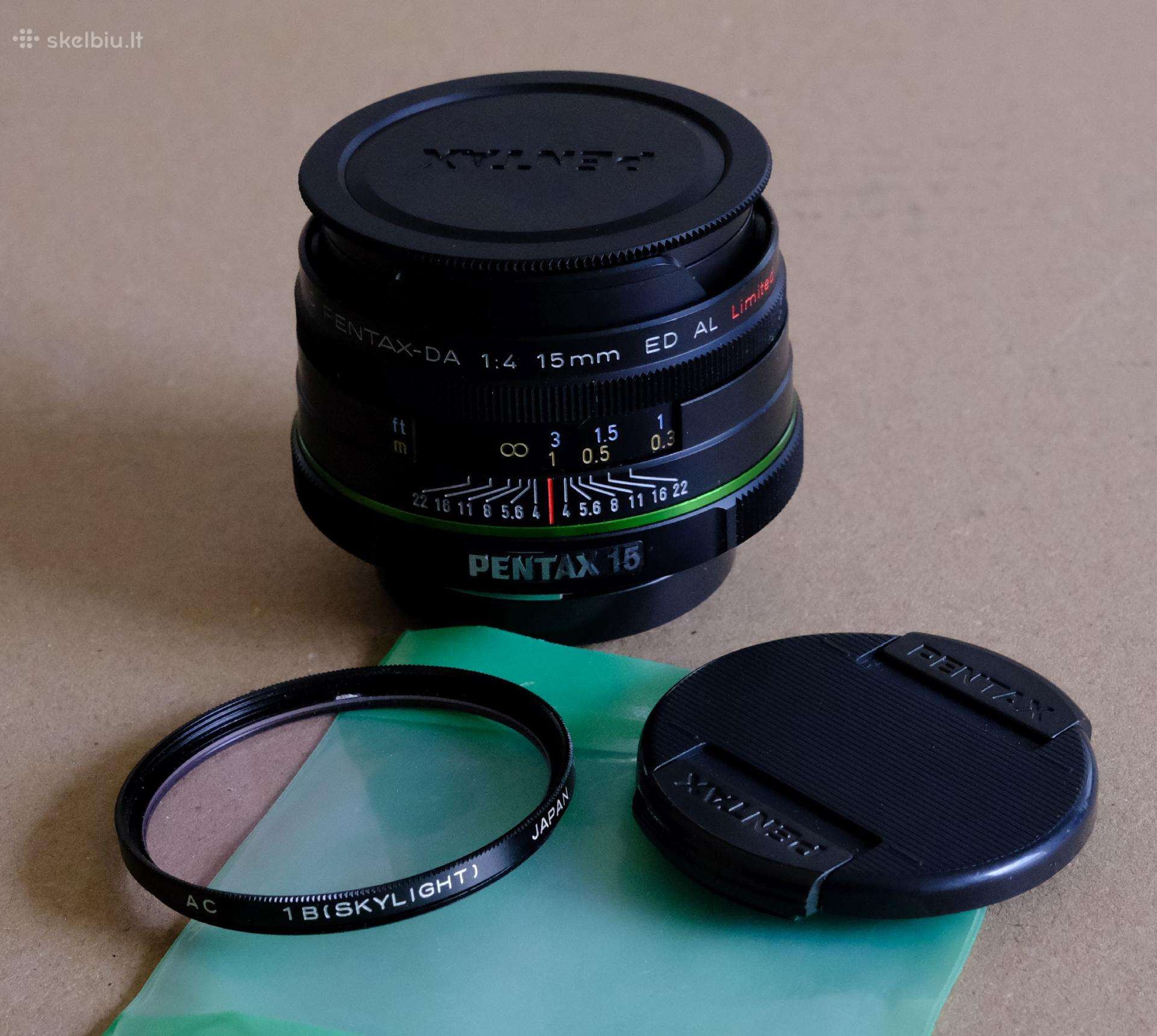Pentax Limited 15/4 AL