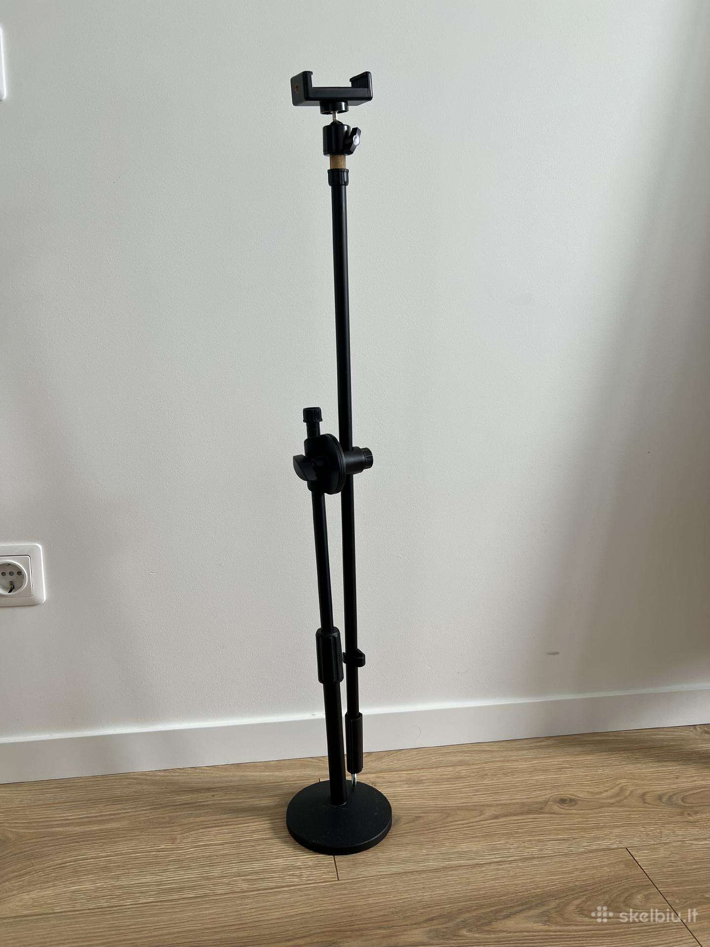Reguliuojamas telefon stovas / laikiklis vaizdo į