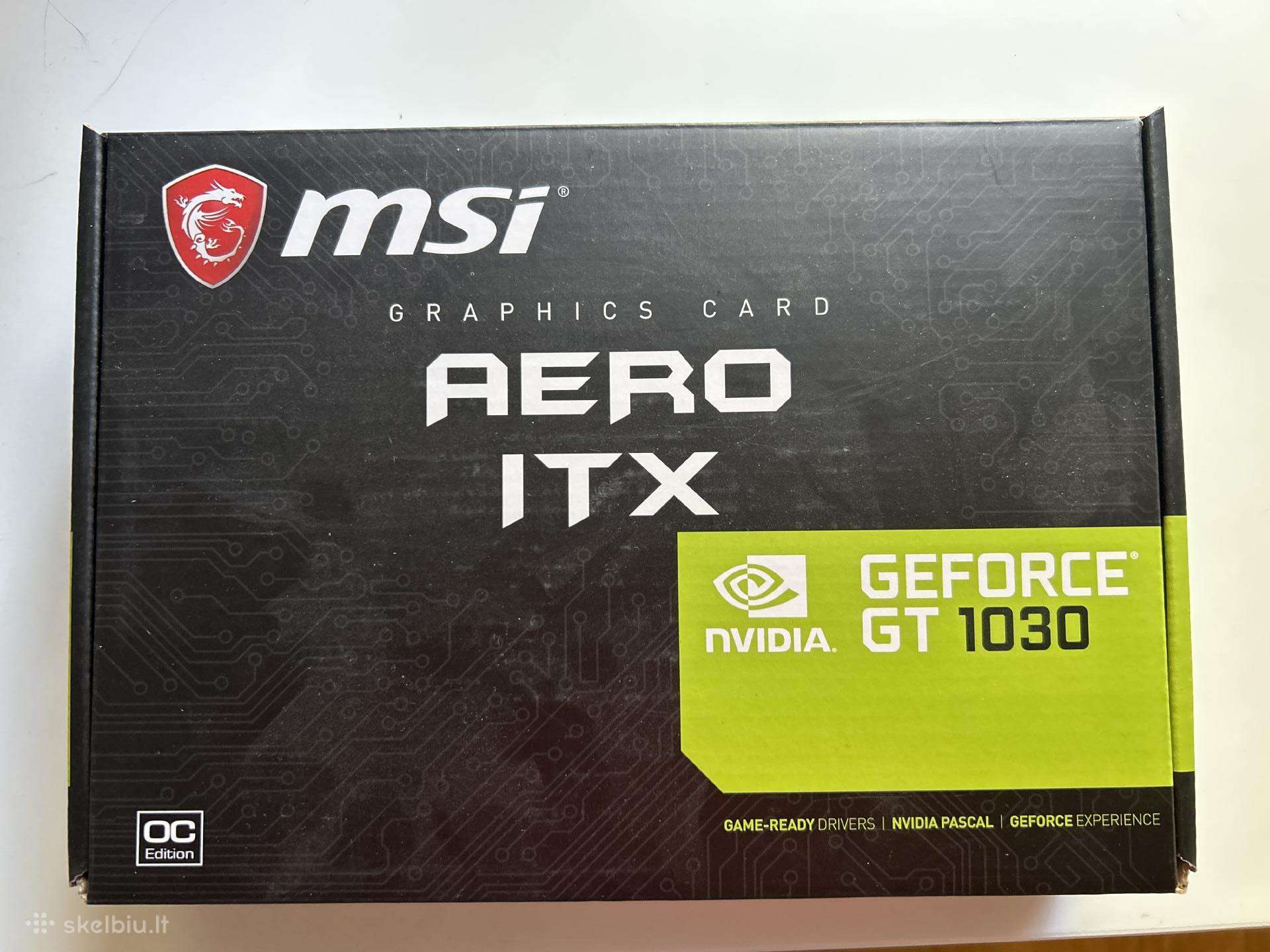 Vaizdo plokštė Msi Gt108 Nvidia 1030 Oc