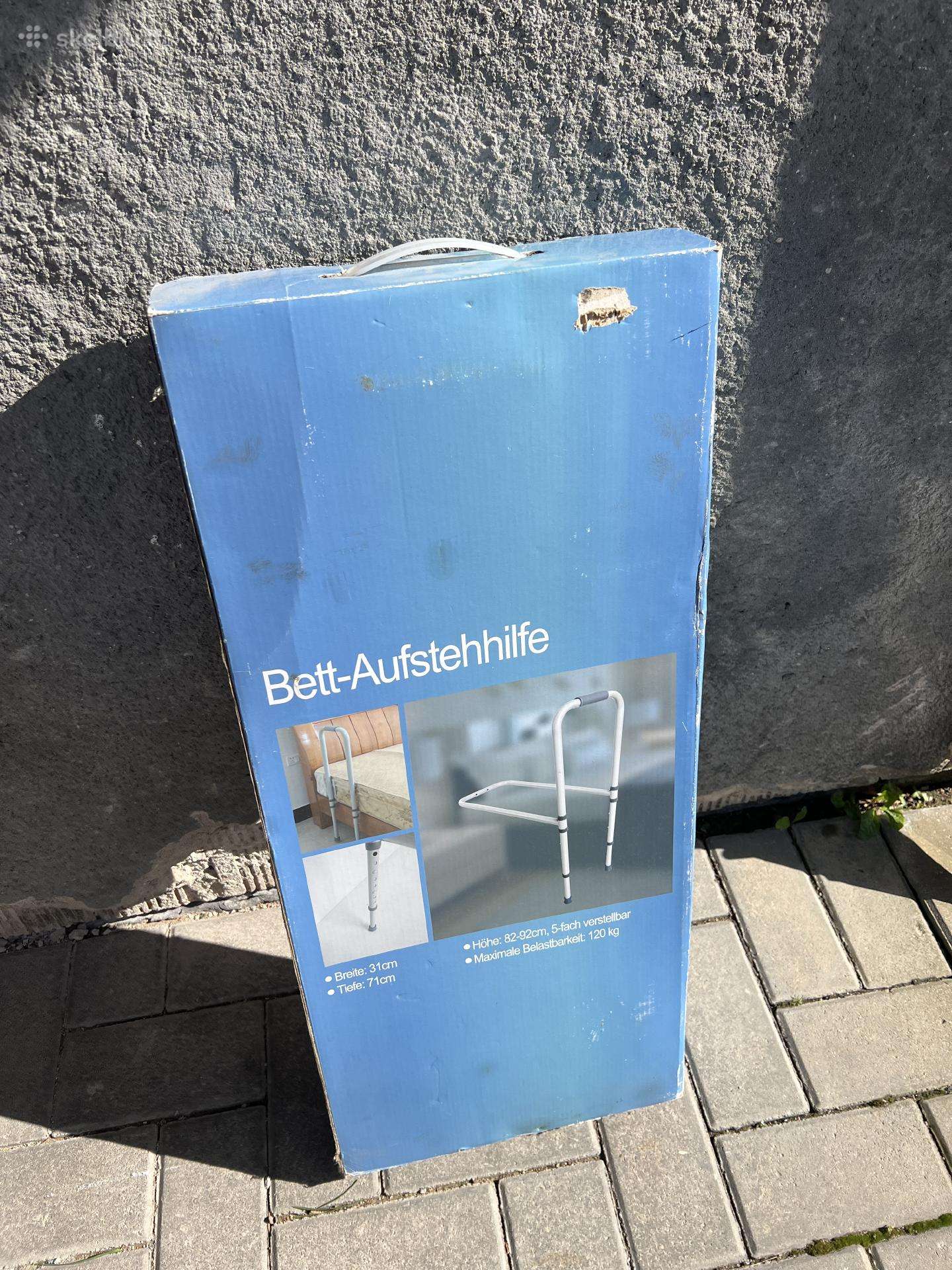 Naujas pagalbinis lovos turėklas