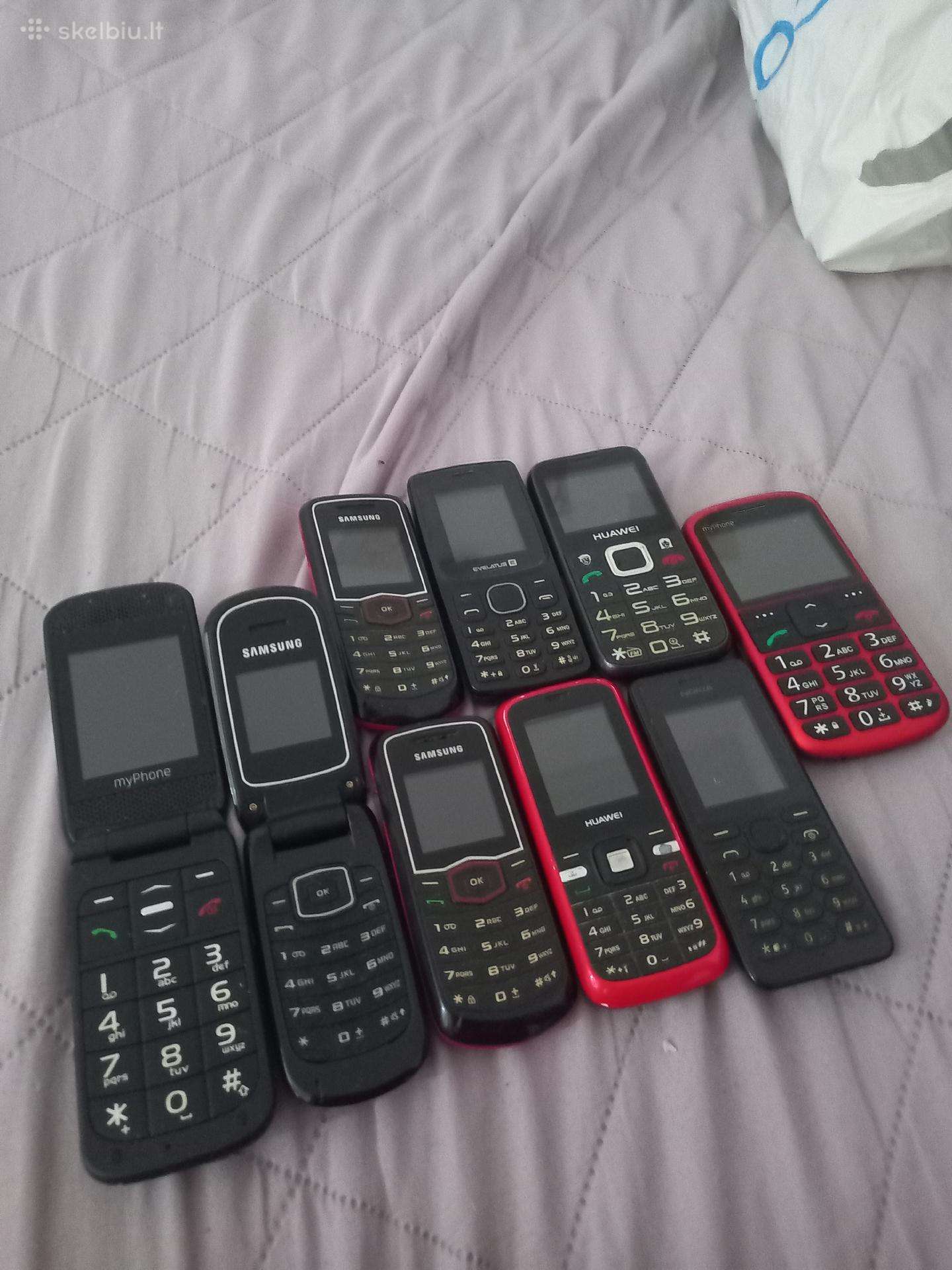Mobilieji telefonai,migtukiniai