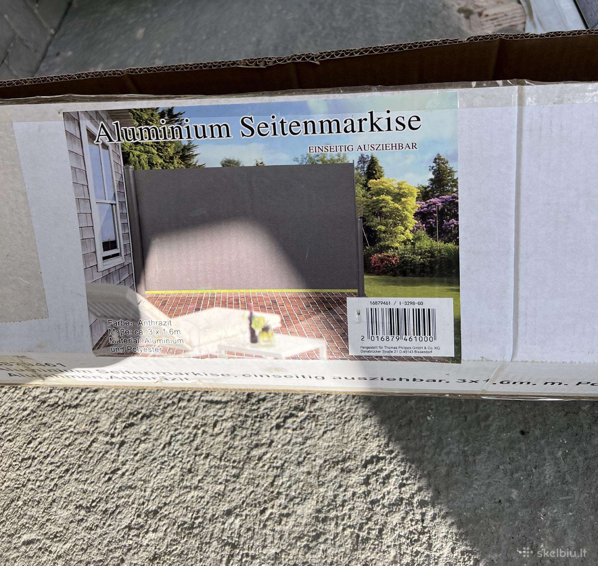 Nauja ištraukiama šoninė markizė
