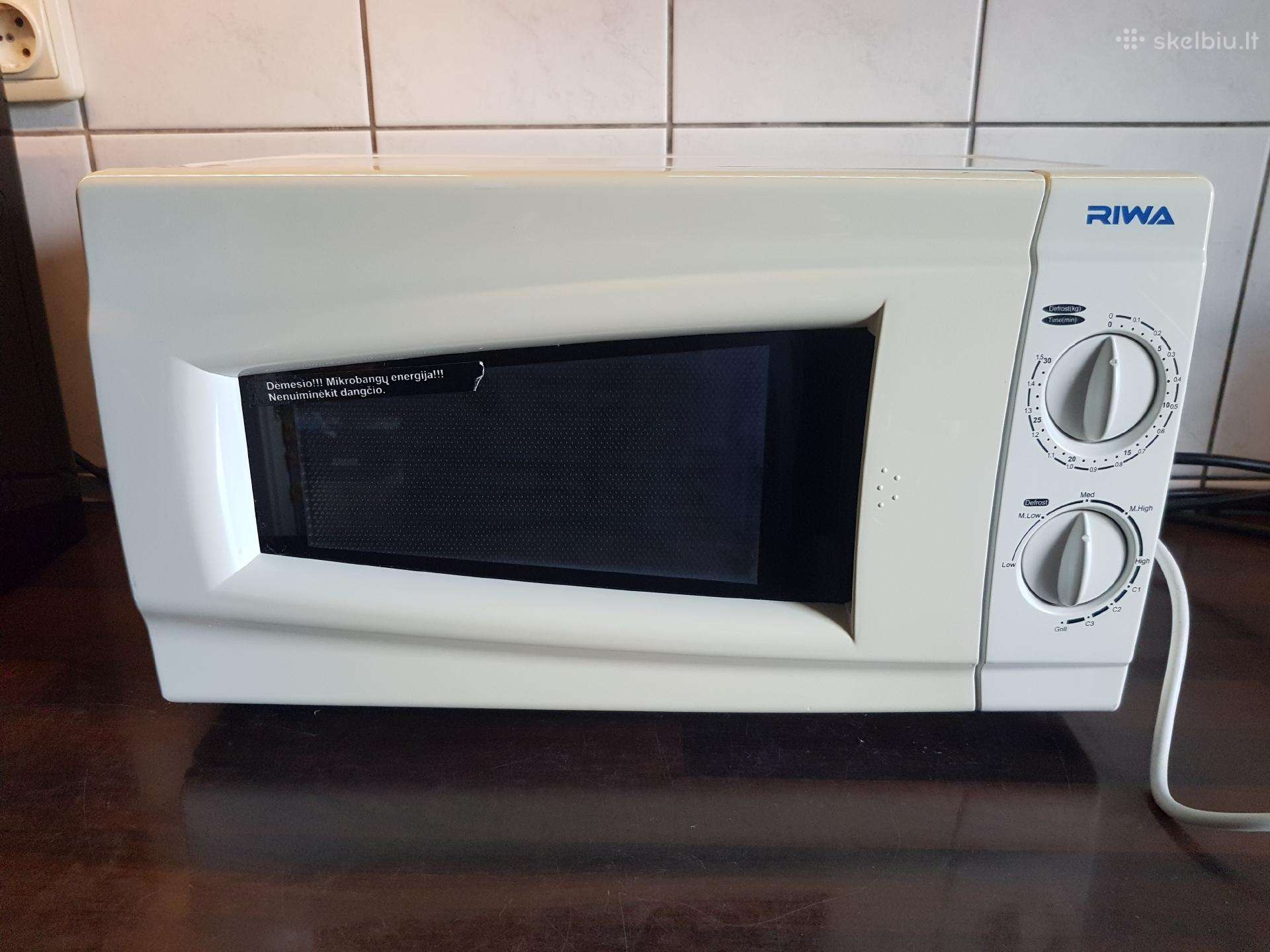 Riwa mikrobangų krosnelė su griliumi