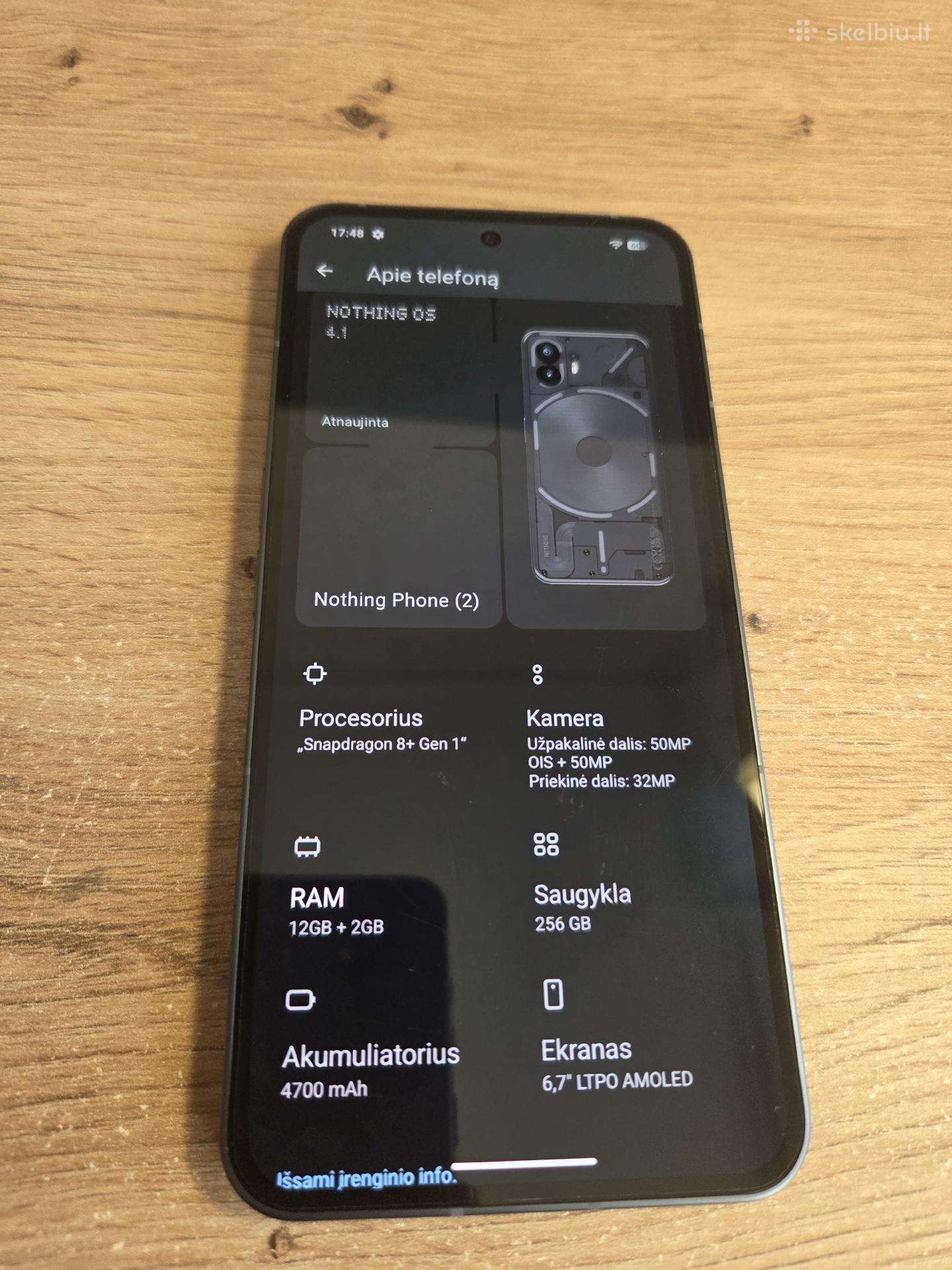 Nothing Phone 2 12gb RAM 256gb