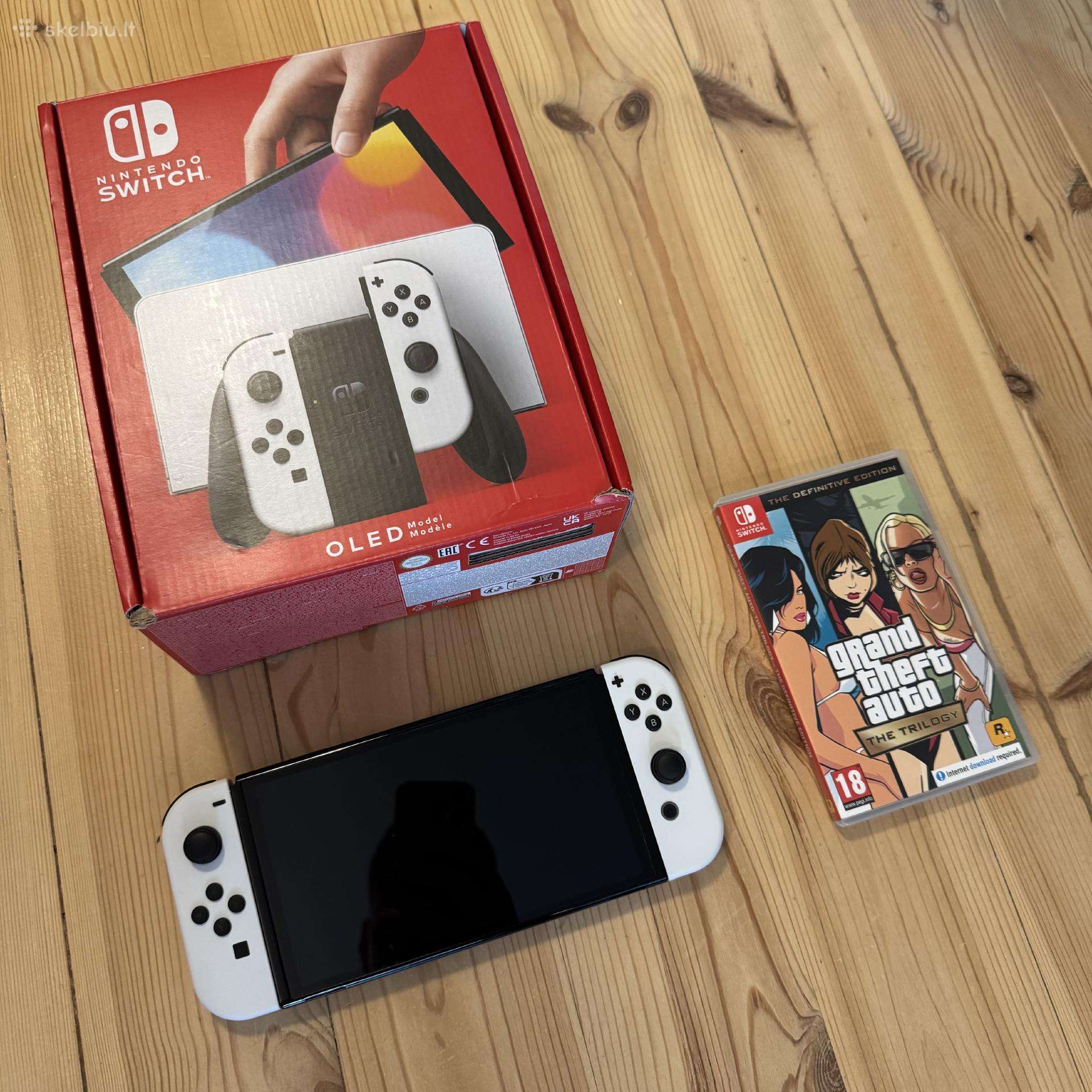 Nintendo Switch Oled + Gta Trilogy