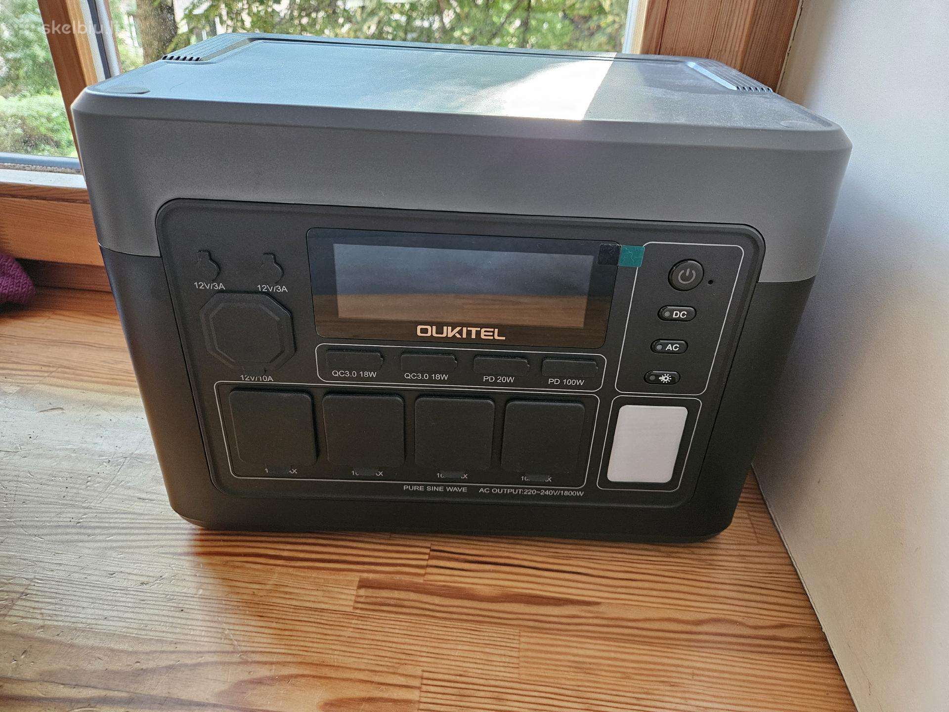 Nešiojama baterija Oukitel P1500 Plus