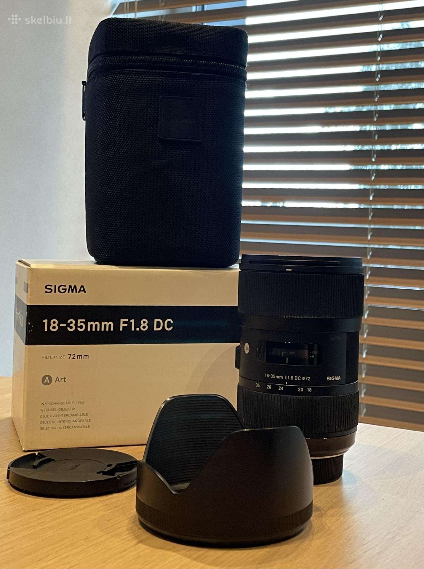 Sigma 18-35mm F1.8 Dc Hsm Art Nikon