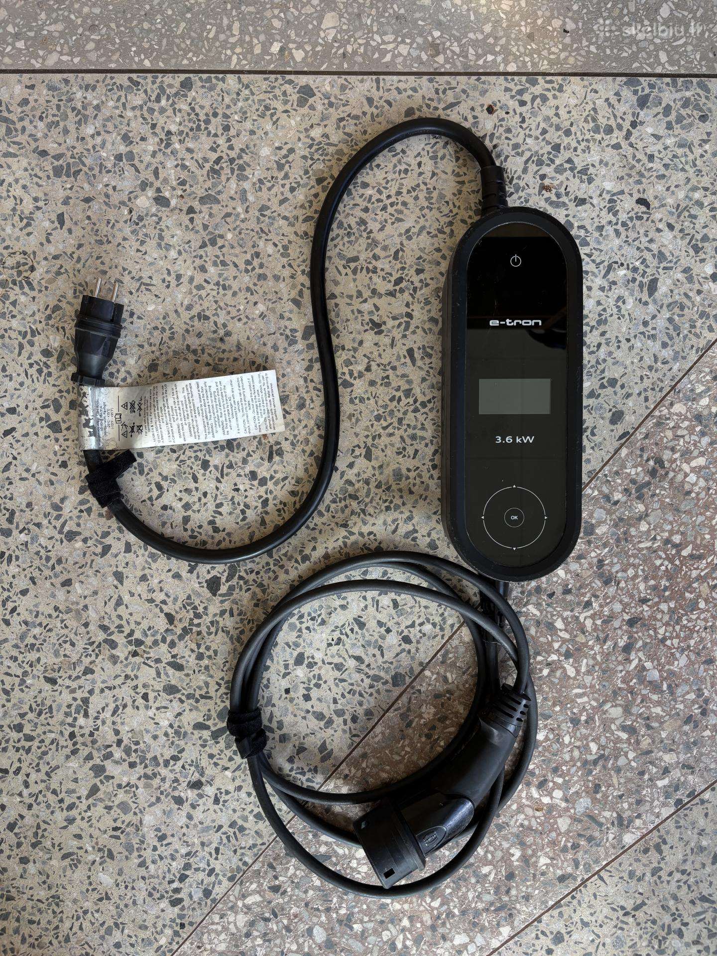 Audi Etron charging system kroviklis Ac 16a Type2