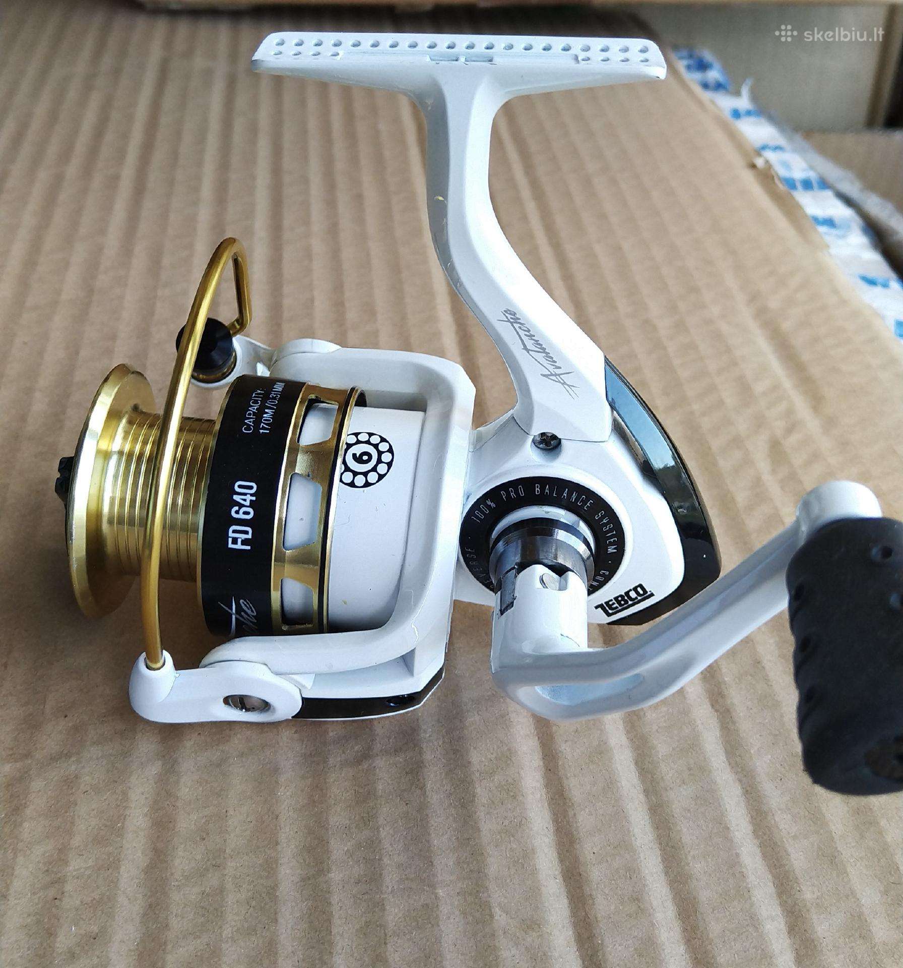 Parduodu 2 galingas rites Zebco Trophy Avalanch 64