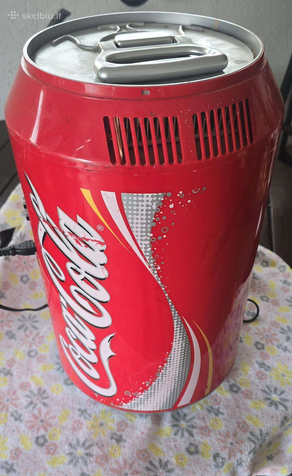 Coca-cola skardinės formos mini šaldytuvas 10l Nw
