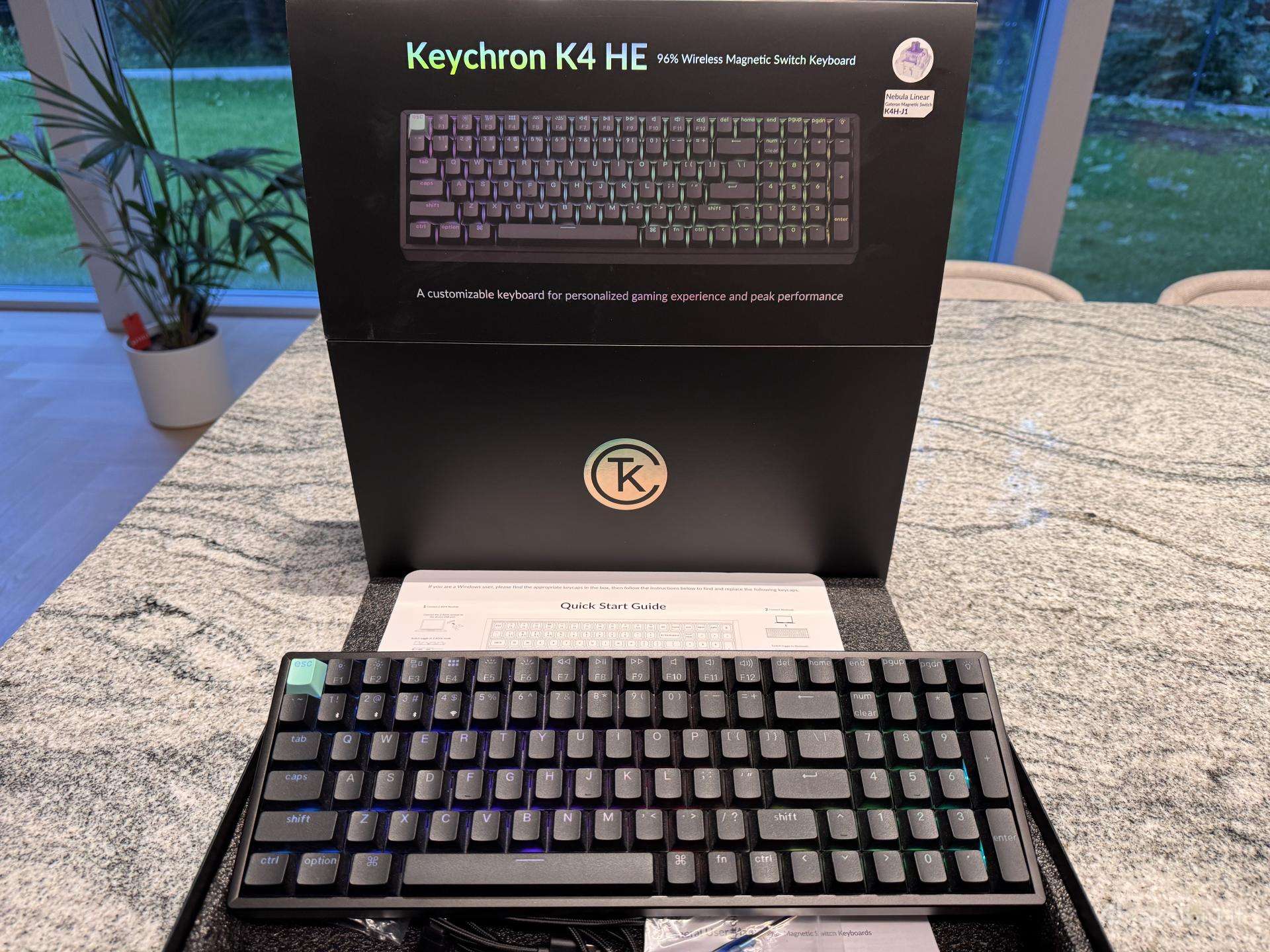 Keychron K4 He 96% Wireless Mechanical Keyboard (K