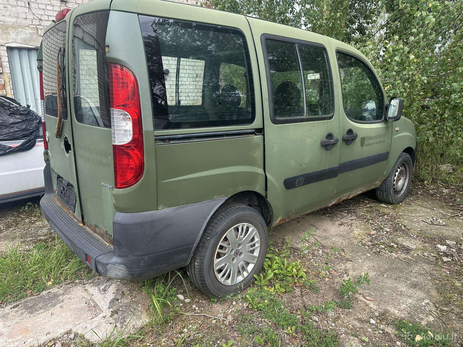 Fiat Doblo, 1.9 l., komercinis