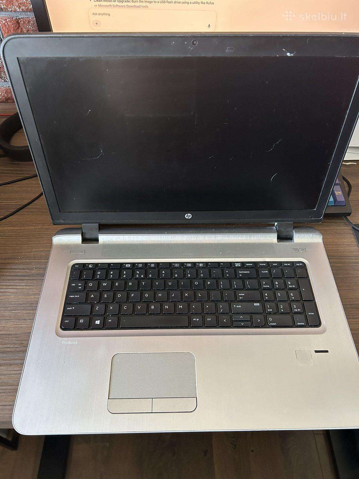 Nešiojamas kompiuteris Hp Probook 470 G3