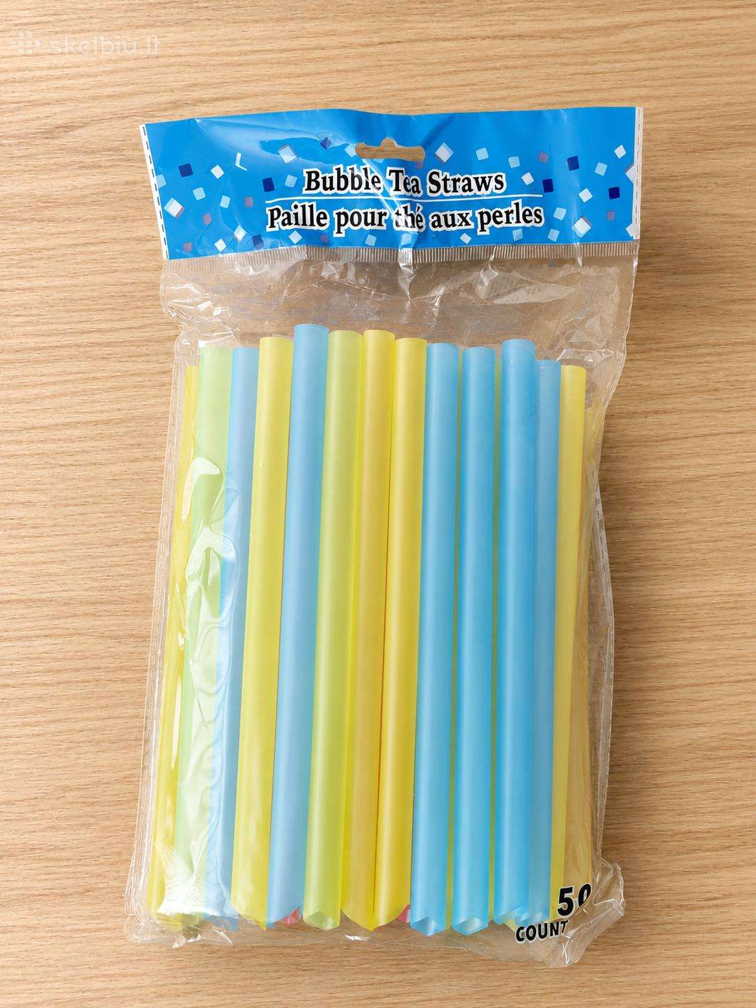Plastikiniai šiaudeliai