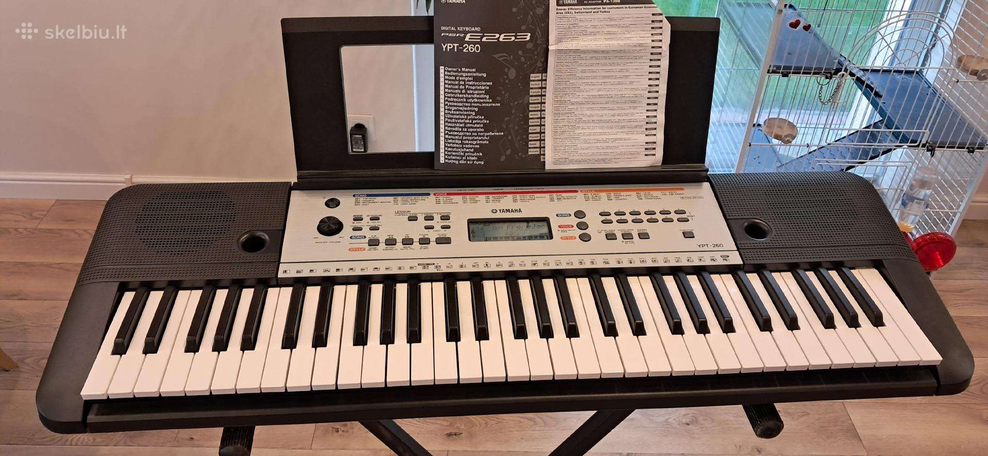 Sintezatorius Yamaha Ypt-260