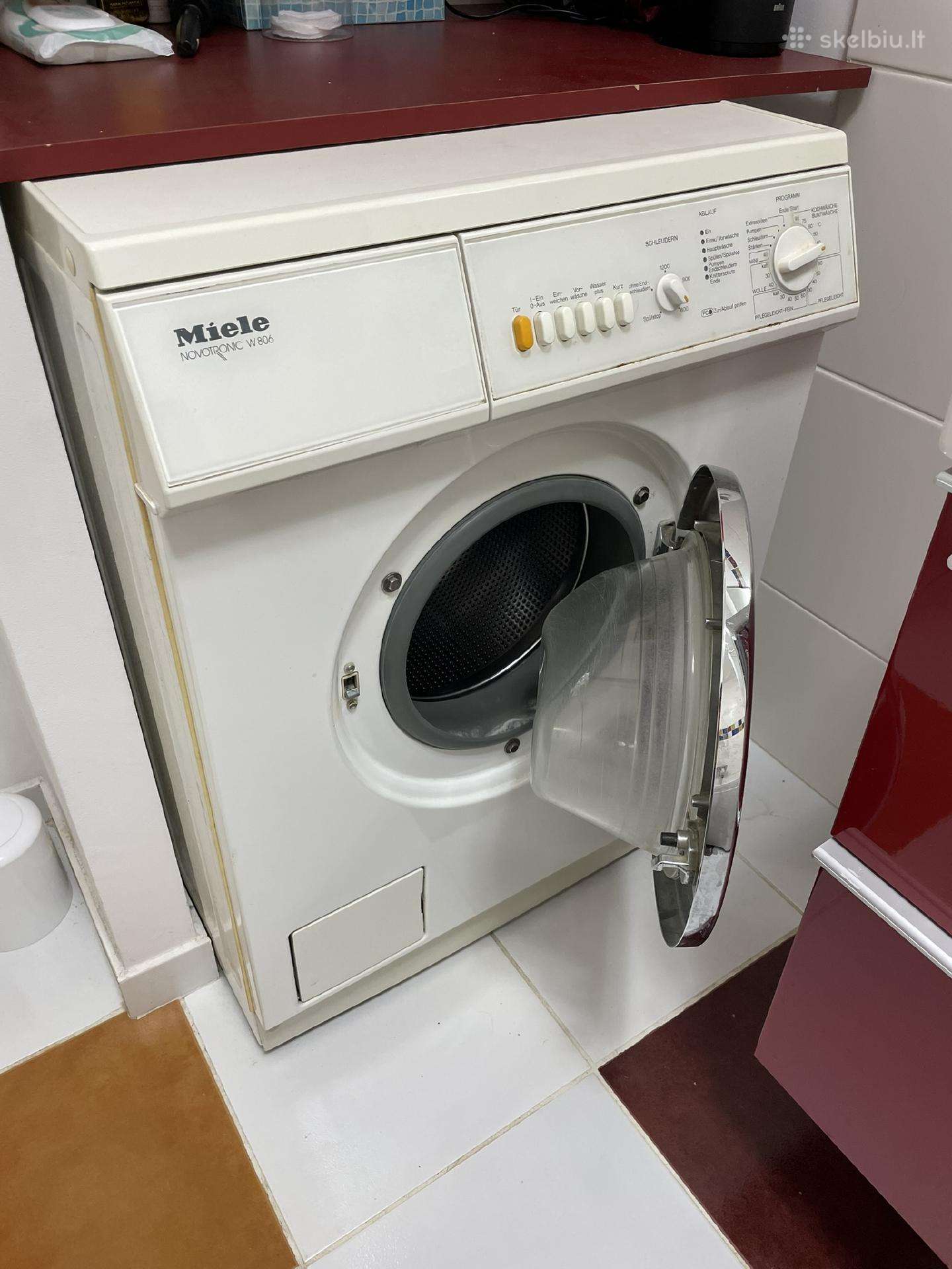 Miele skalbyklė W823 ir džiovyklė T432