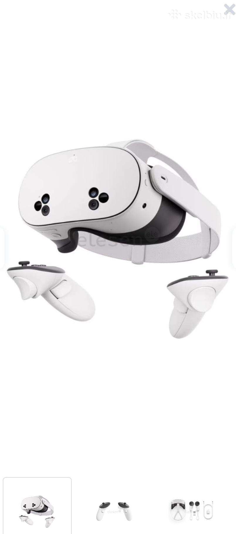 Vr akiniai Quest 3s 128 GB su garantija ir dėžute