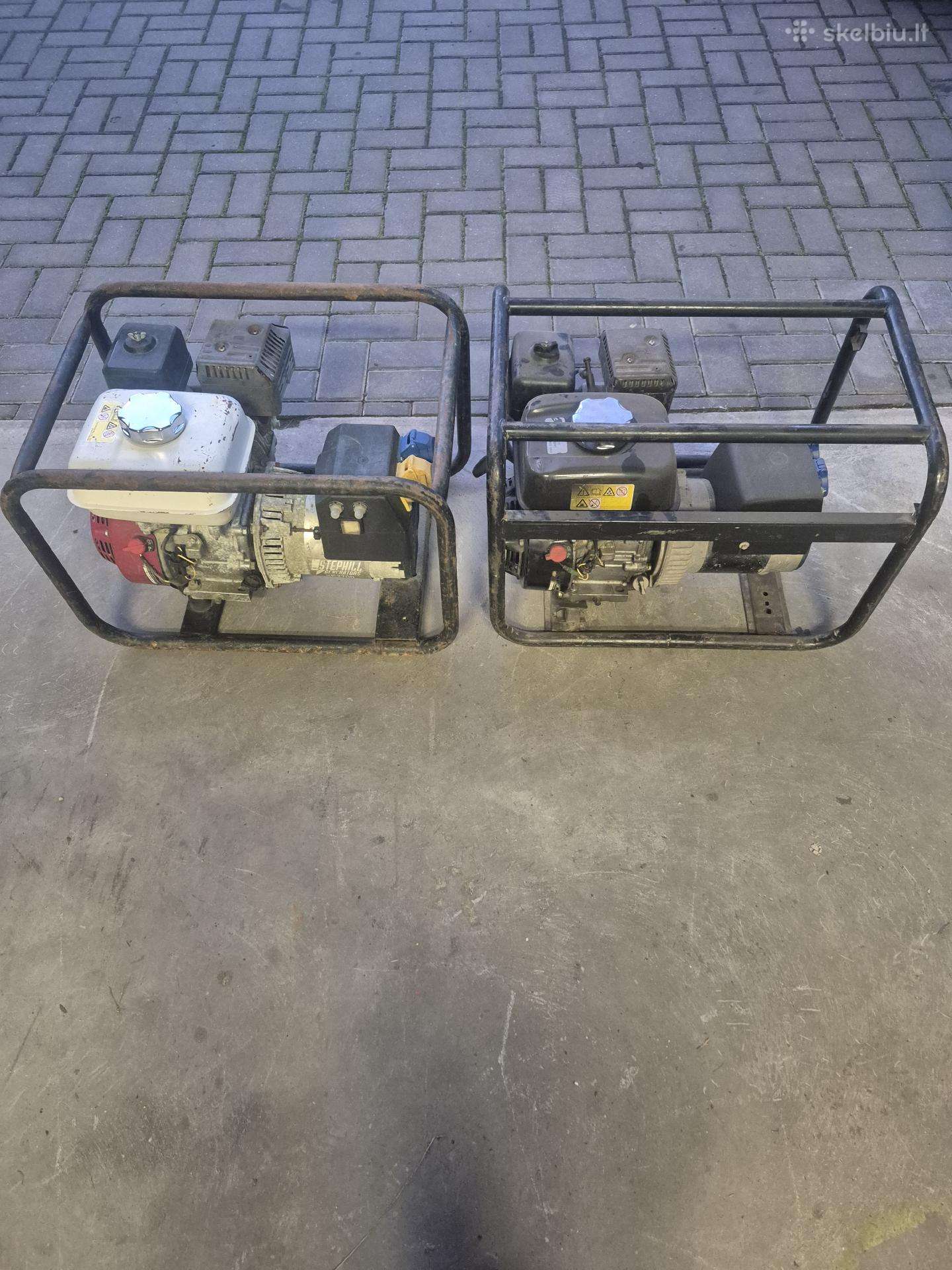 Parduodu generatorius su Honda varikliais