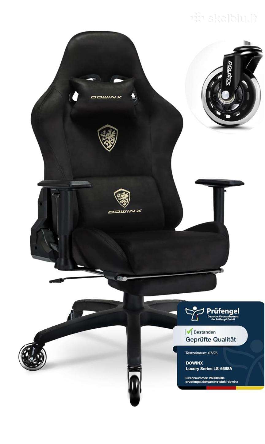 Premium klasės žaidimų , kompiuterinė kėdė Dowinx