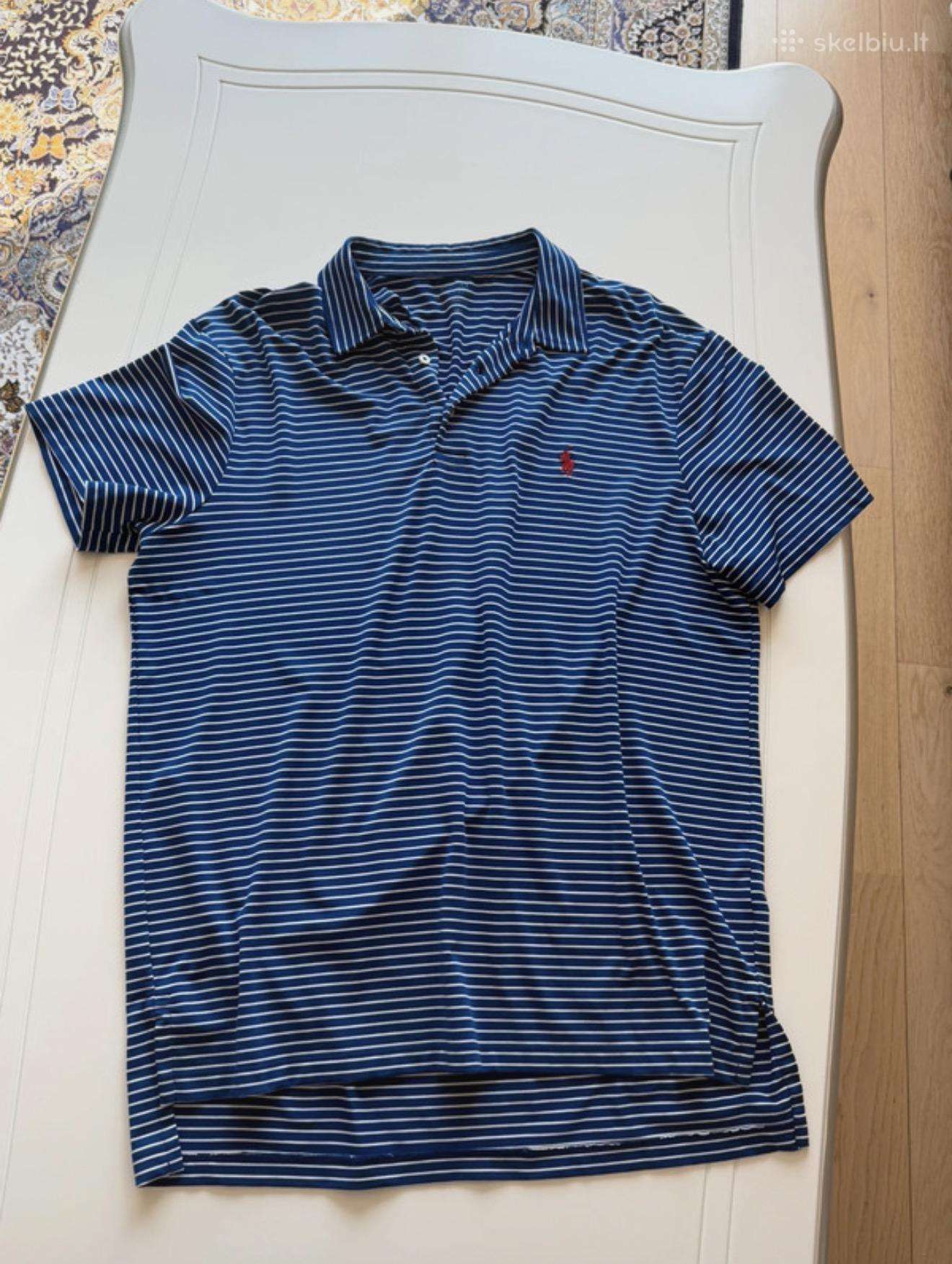 Mėlyni Ralph Lauren marškinėliai