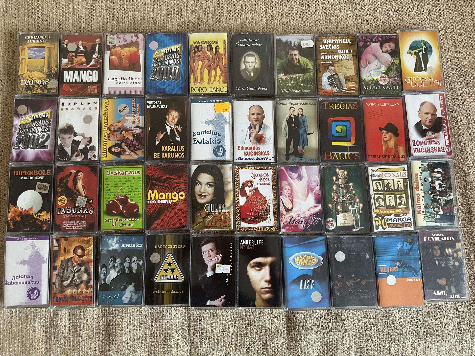Lietuviškos audio kasetės