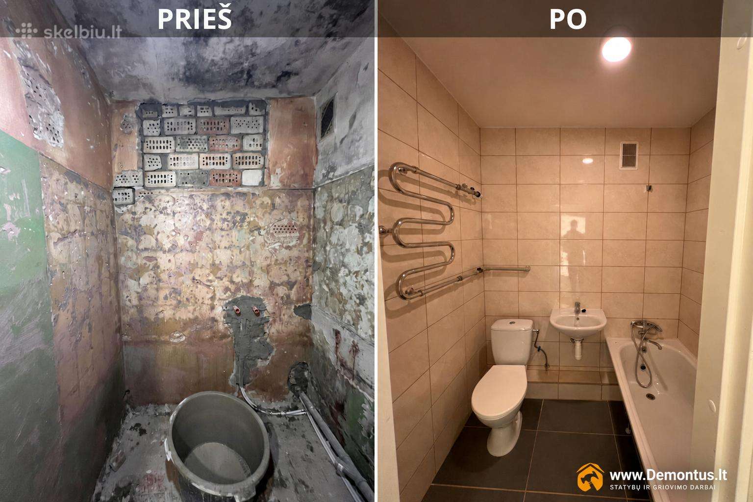 Mažiausia kaina Griovimo darbai