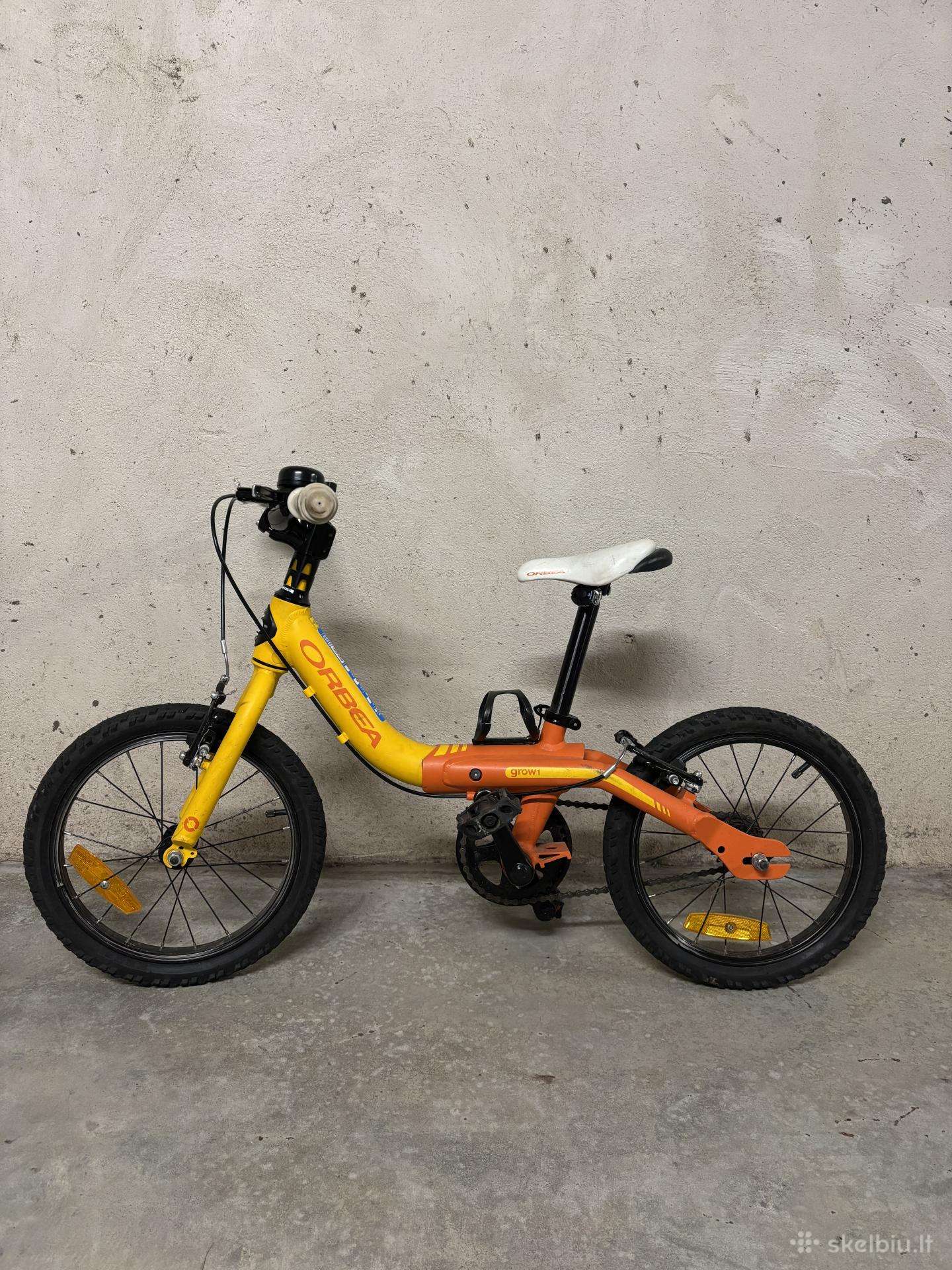 Orbea Grow 1 vaikiškas dviratis + šalmas