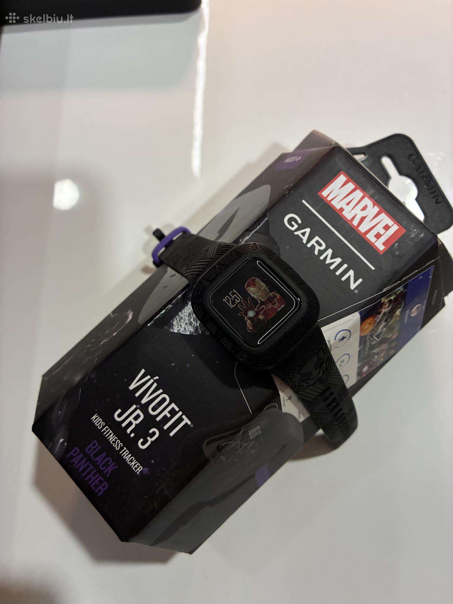 Garmin vivofit jr. 3 Marvel Išmanusis laikrodis