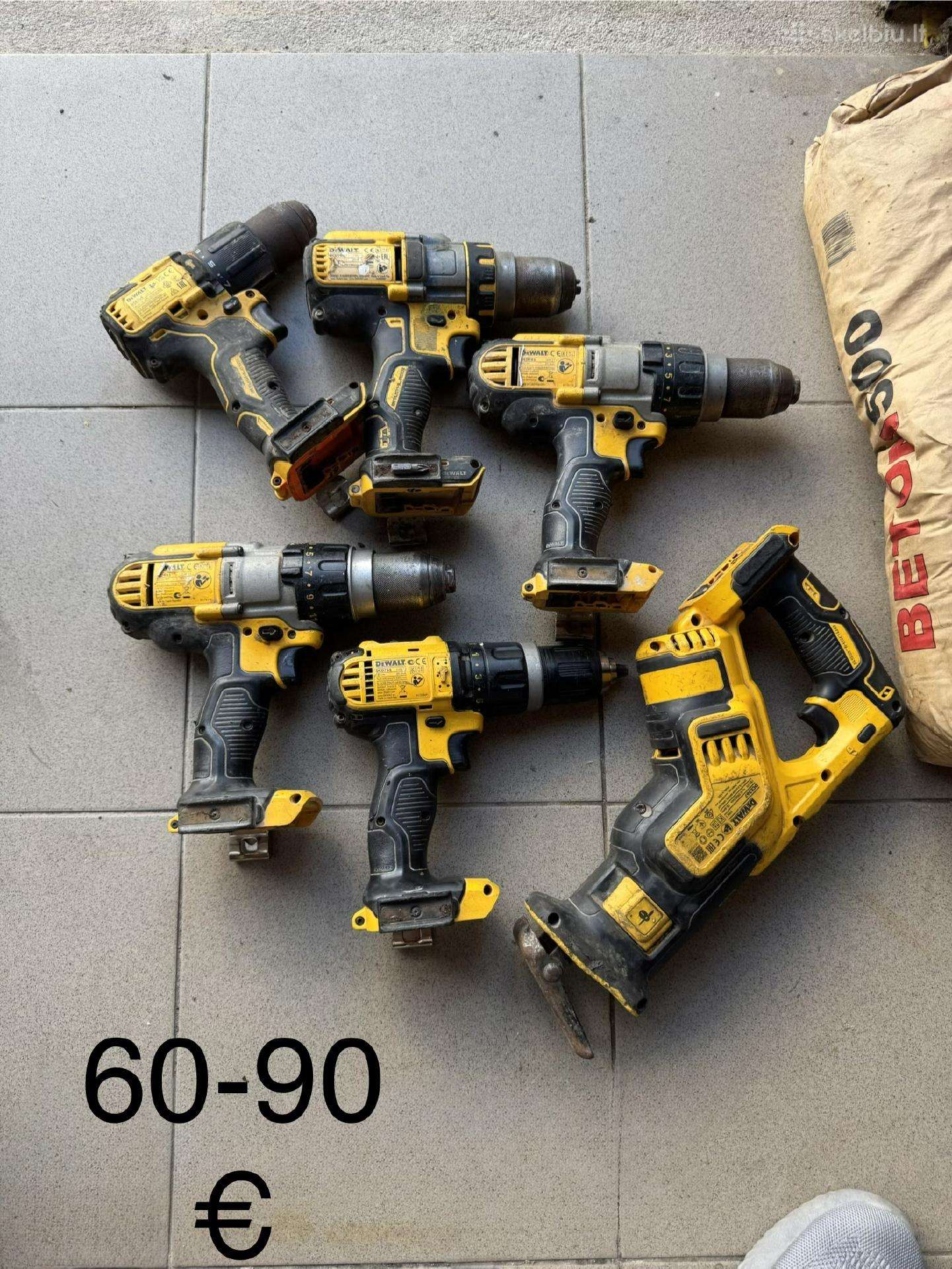 Dewalt irankiai