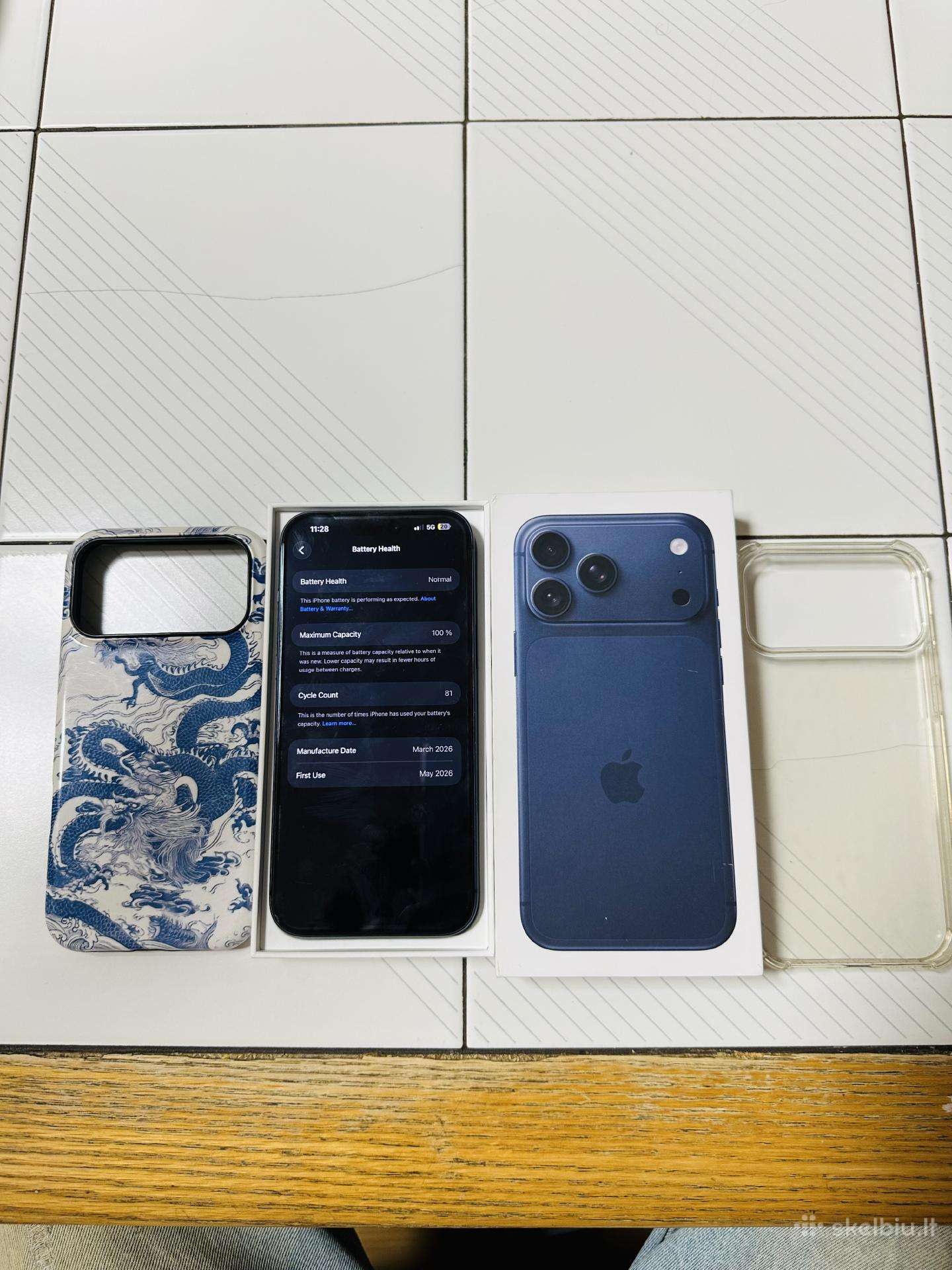 iPhone 17 Pro Max – 100% Battery