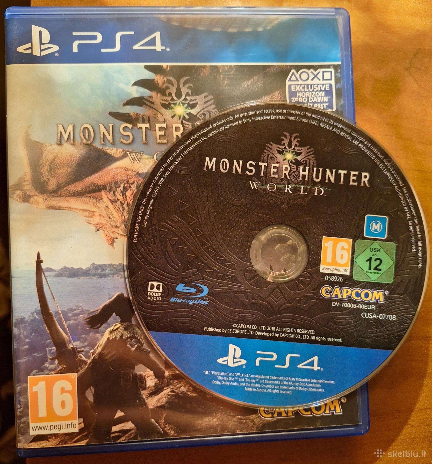 Monster Hunter World Ps4