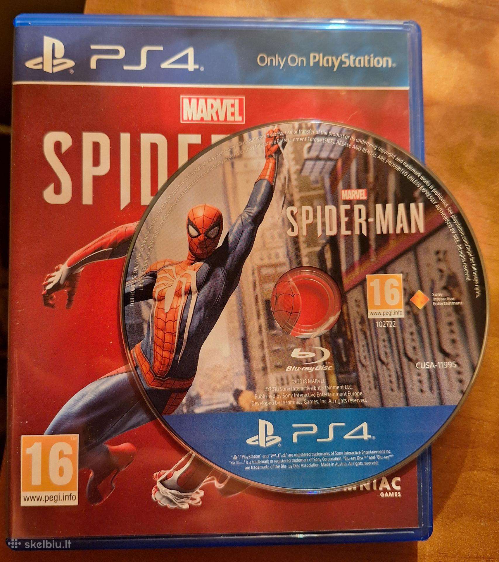 Marvel's Spider-man Ps4