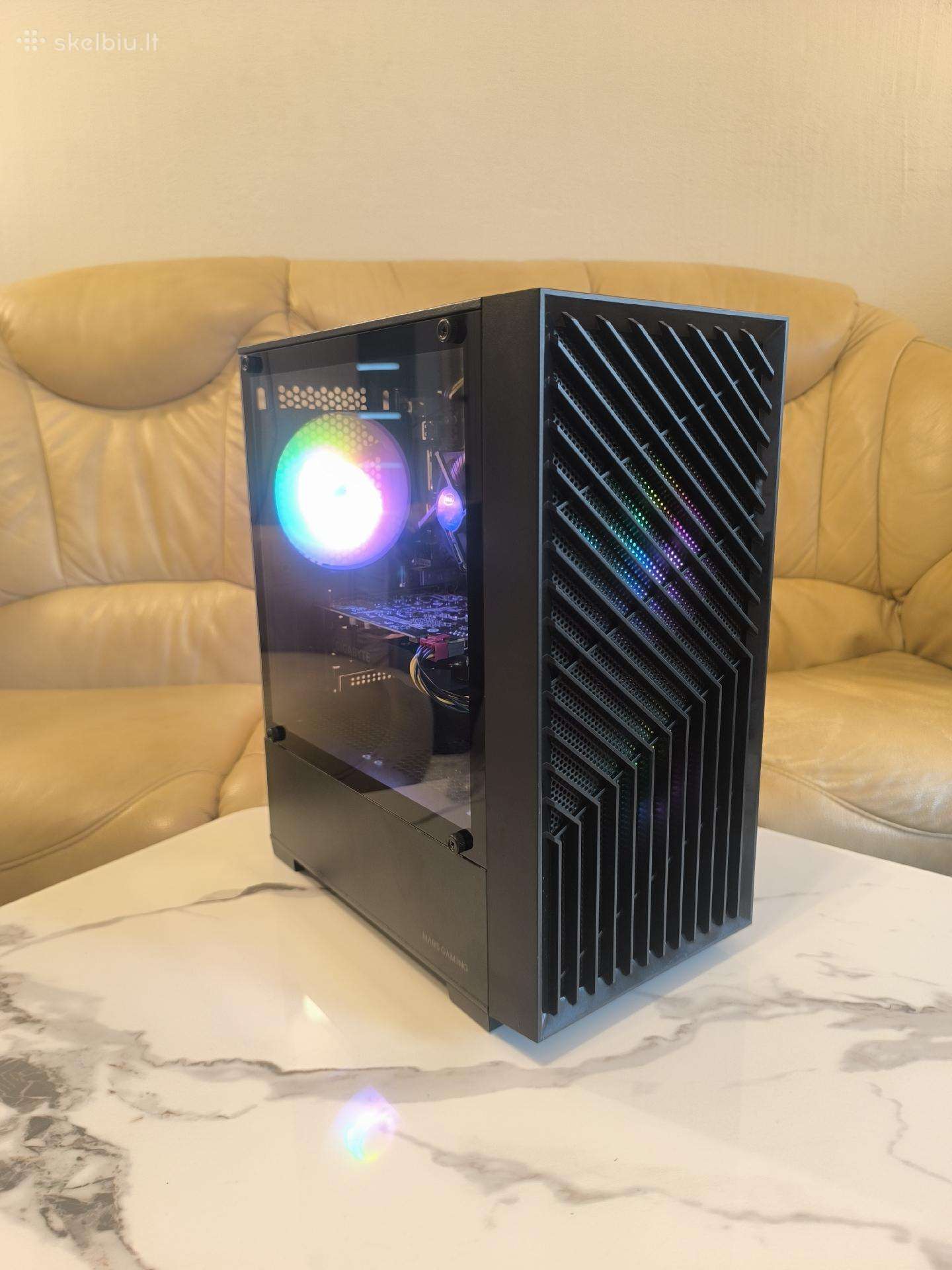 Pc Žaidimams Intel I7-7700,gtx 1660 super, 16 GB