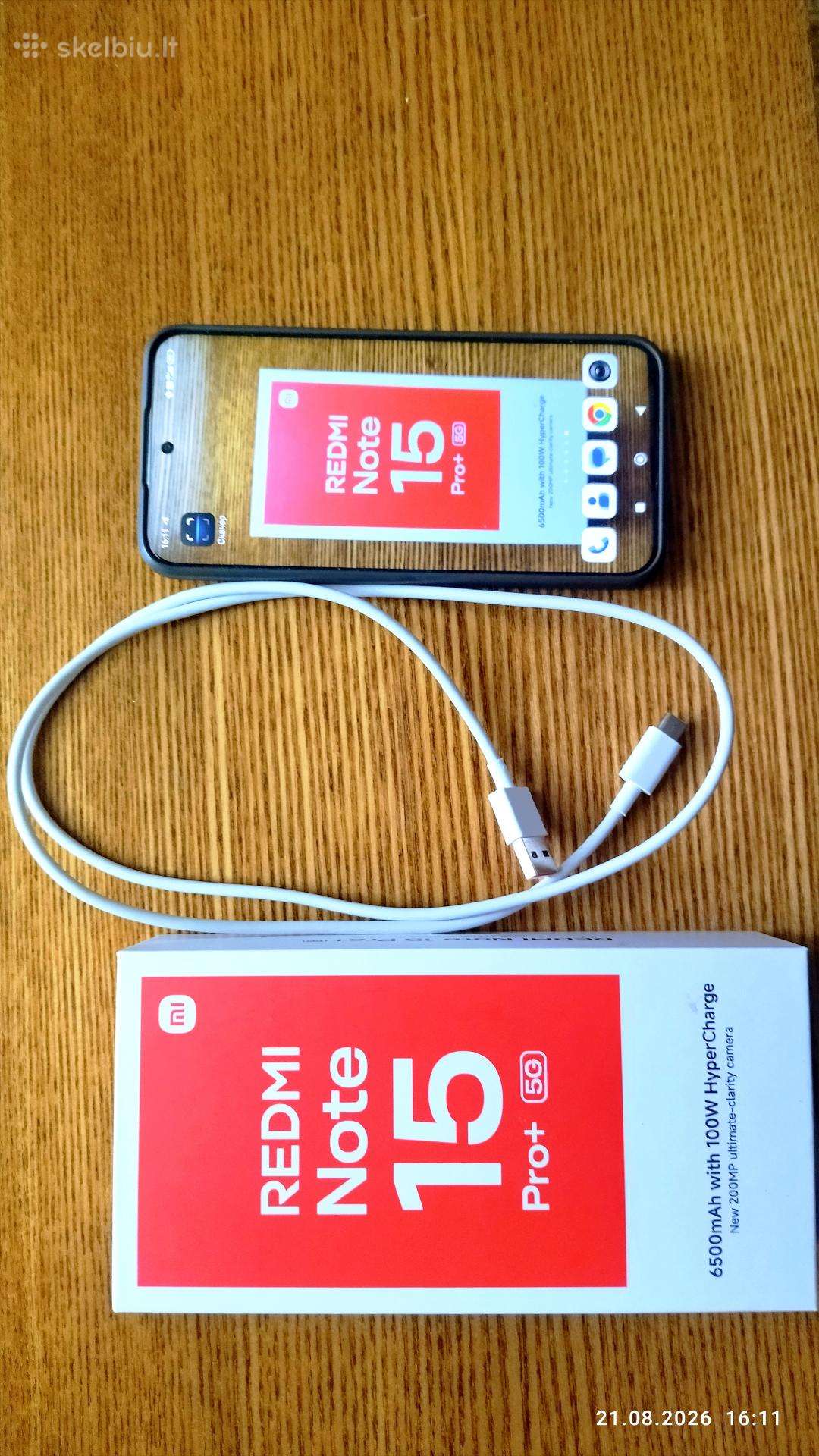 Parduodu telefoną redmi note 15 Pro +