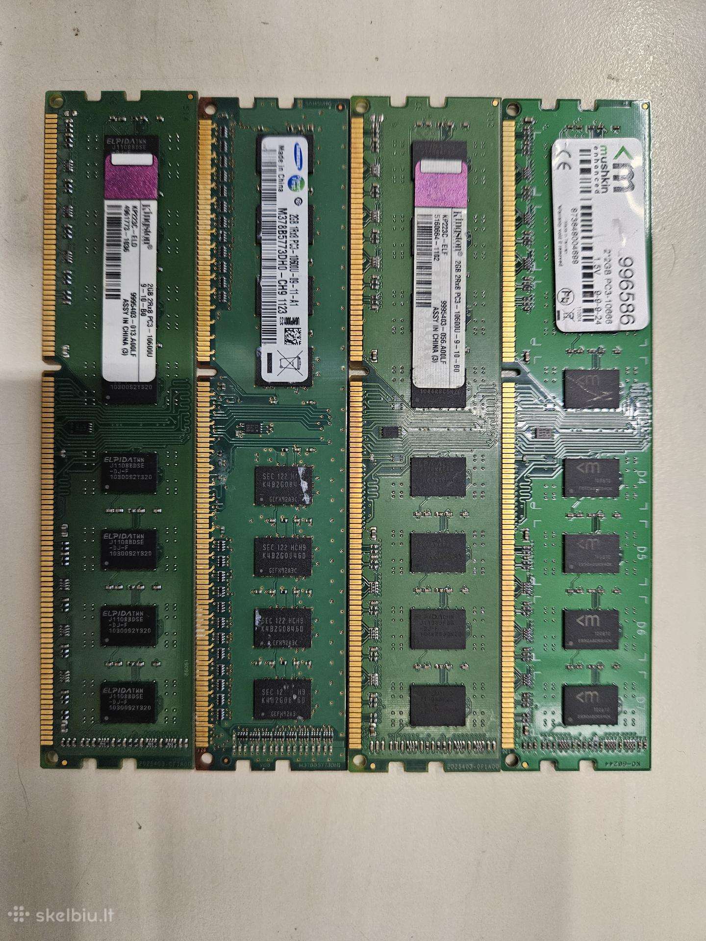 Ddr3 RAM 4x2gb